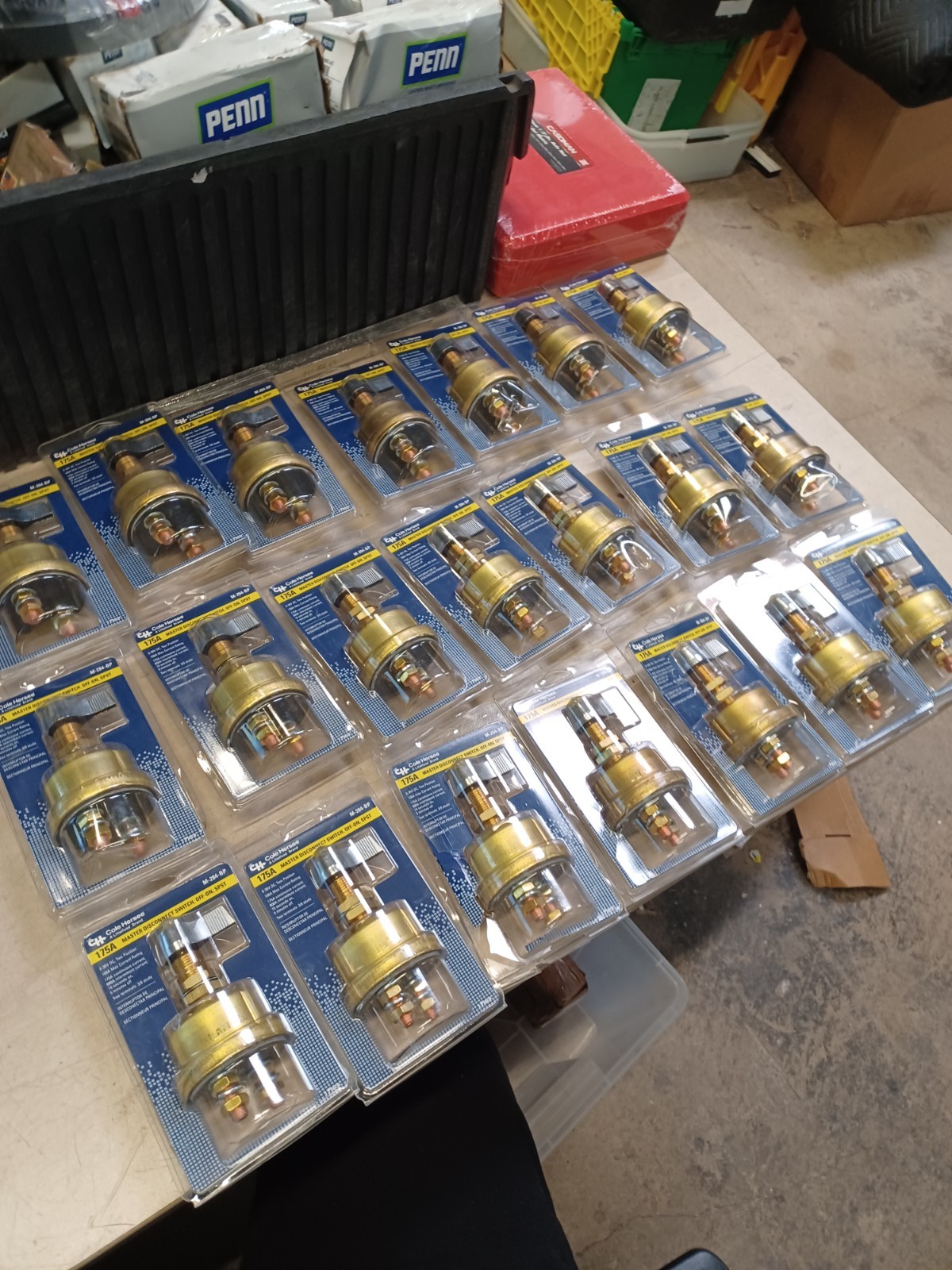 Cole Hersee Single Pole Brass Battery Switch 175A Continuous 800A Intermittent