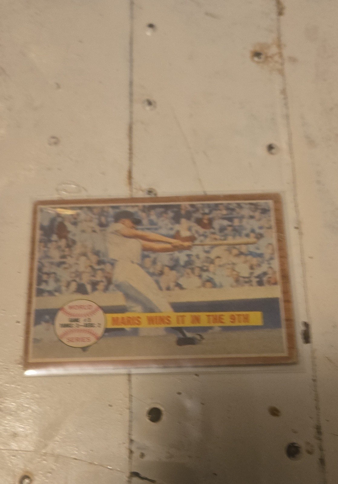 1962 Topps - World Series Roger Maris #234 1962 Topps - World Series Roger Maris #234