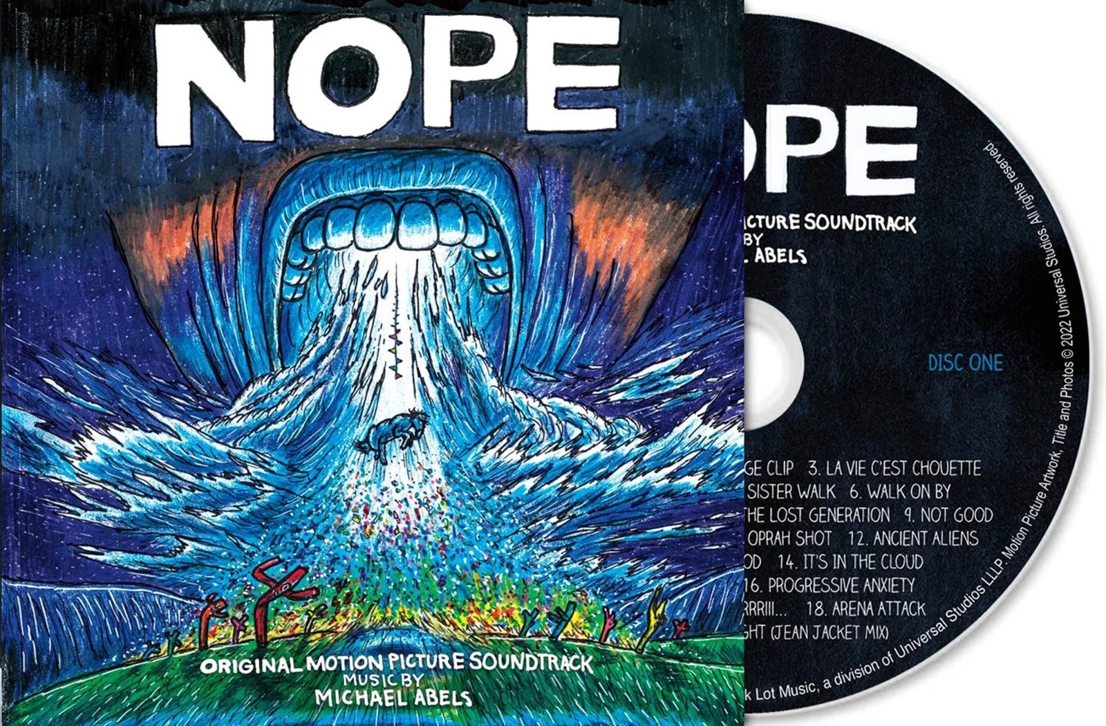 NOPE (Original Soundtrack) Audio CD - by Michael  Abels