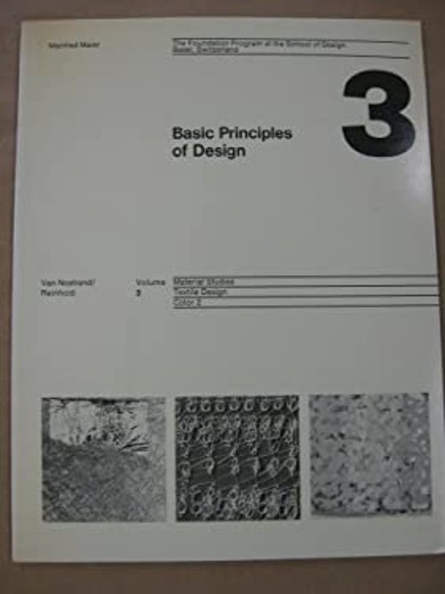 Basic Principles of Design Paperback Manfred Maier Basic Principles of Design Paperback Manfred Maier