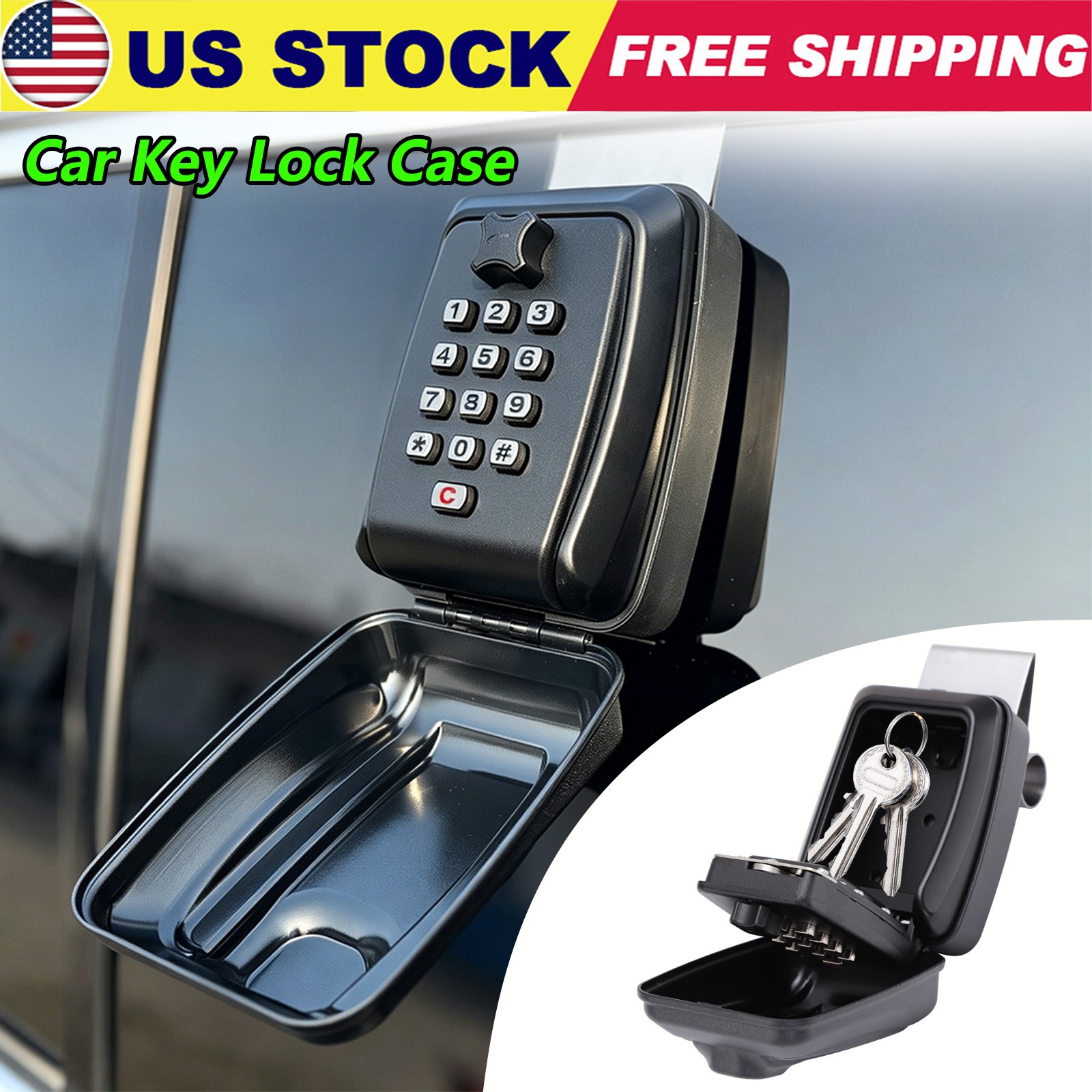 2026 Upgrade Sl-591 Car Window Lock Box For Turo, Car Key Lock Box, Car Window 2026 Upgrade Sl-591 Car Window Lock Box For Turo, Car Key Lock Box, Car Window