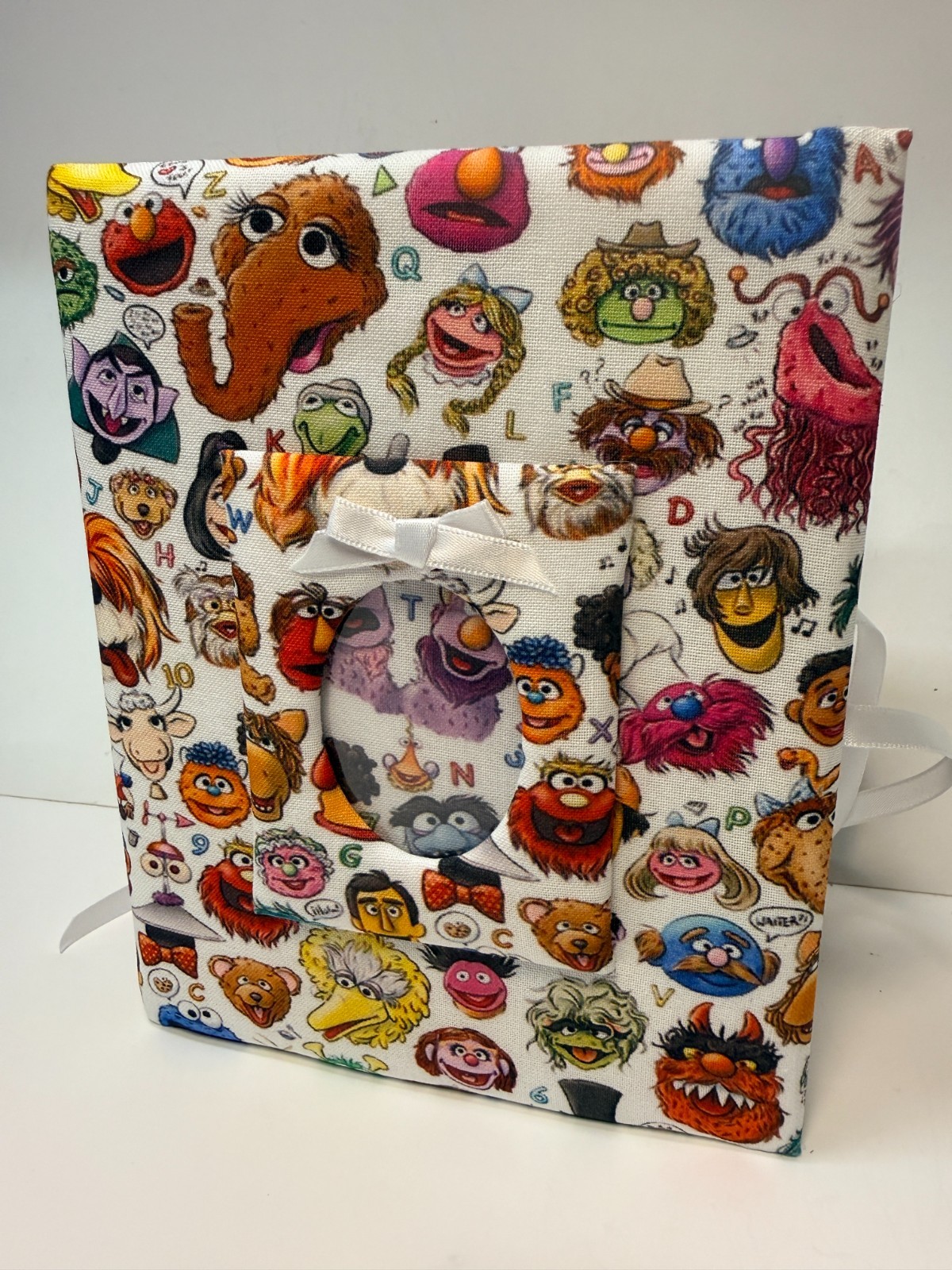 Super Cute Sesame Street Photo Album -Holds 100 4x6 Photos - Handmade Super Cute Sesame Street Photo Album -Holds 100 4x6 Photos - Handmade