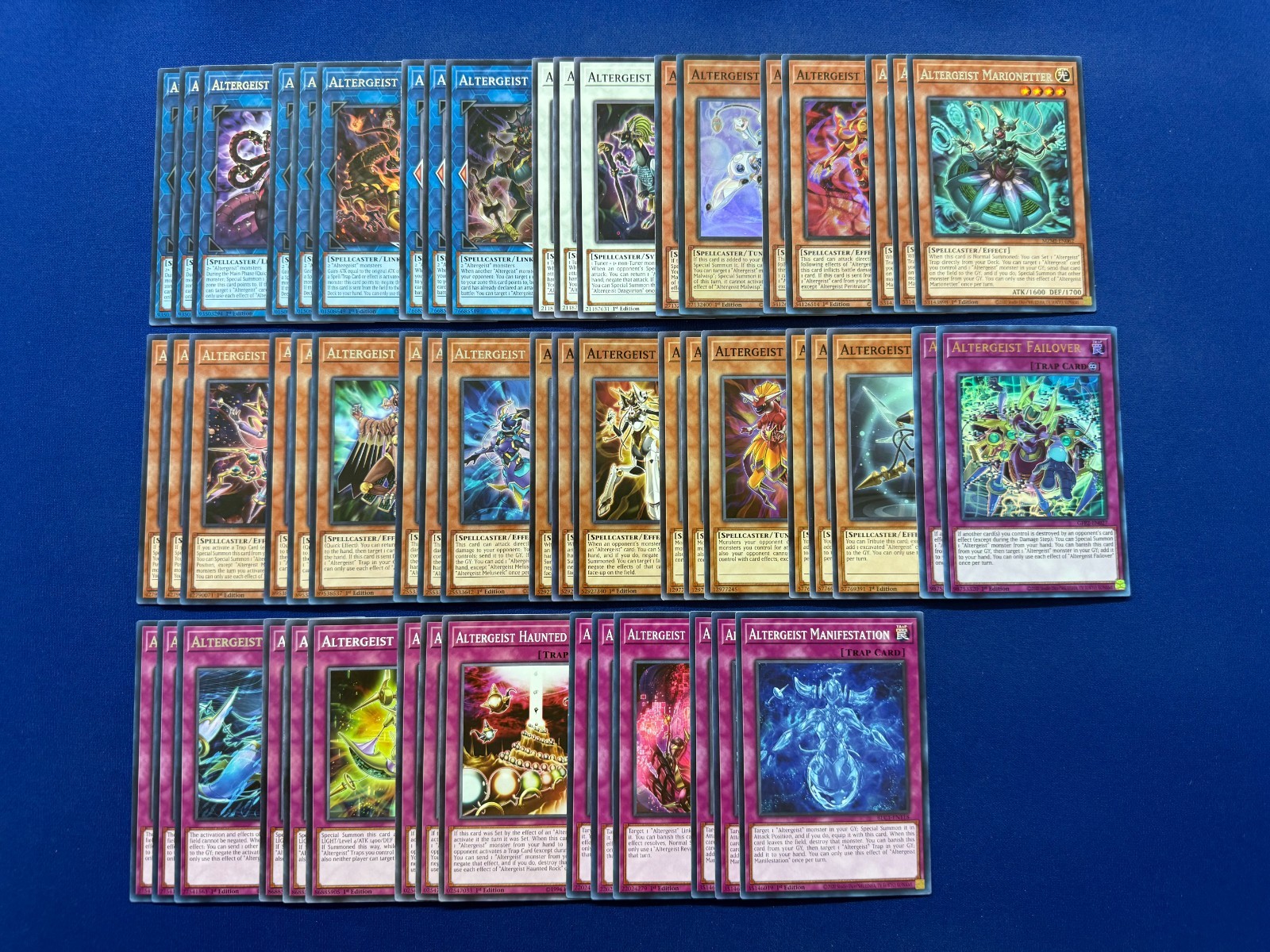Yu-Gi-Oh VRAINS - Emma Bessho's Complete Altergeist Link Deck
