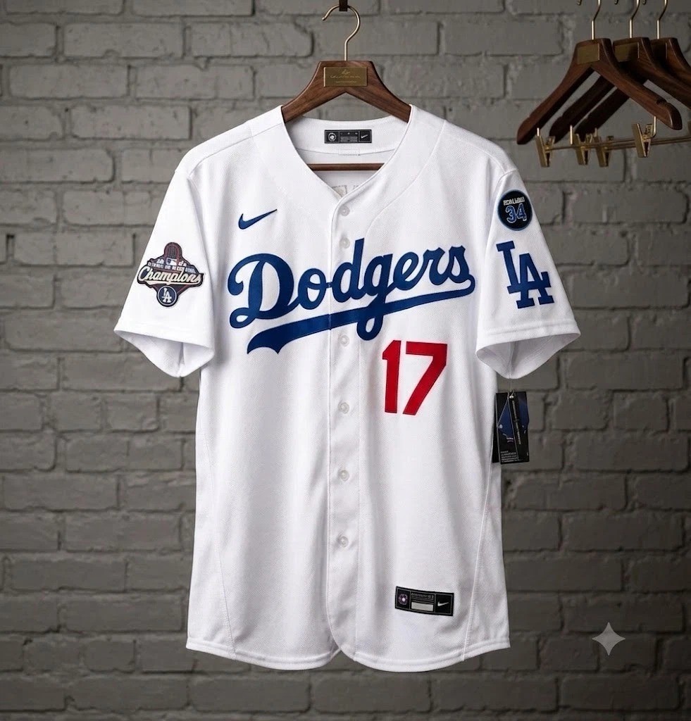 Shohei Ohtani Los Angeles Dodgers MLB Jersey #17 – New With Tags