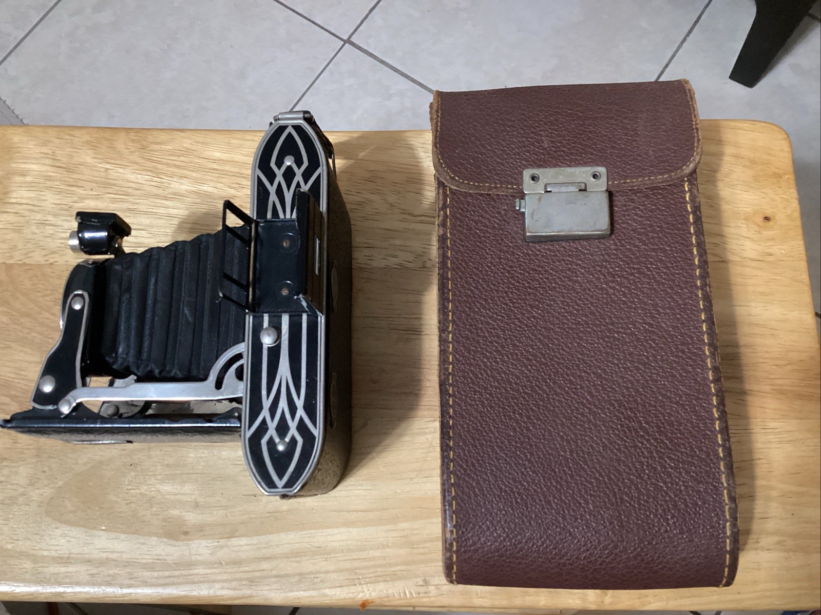 Vintage AGFA ANSCO PB 20 Tripar ART DECO FOLDING CAMERA W CASE Rare Vintage AGFA ANSCO PB 20 Tripar ART DECO FOLDING CAMERA W CASE Rare
