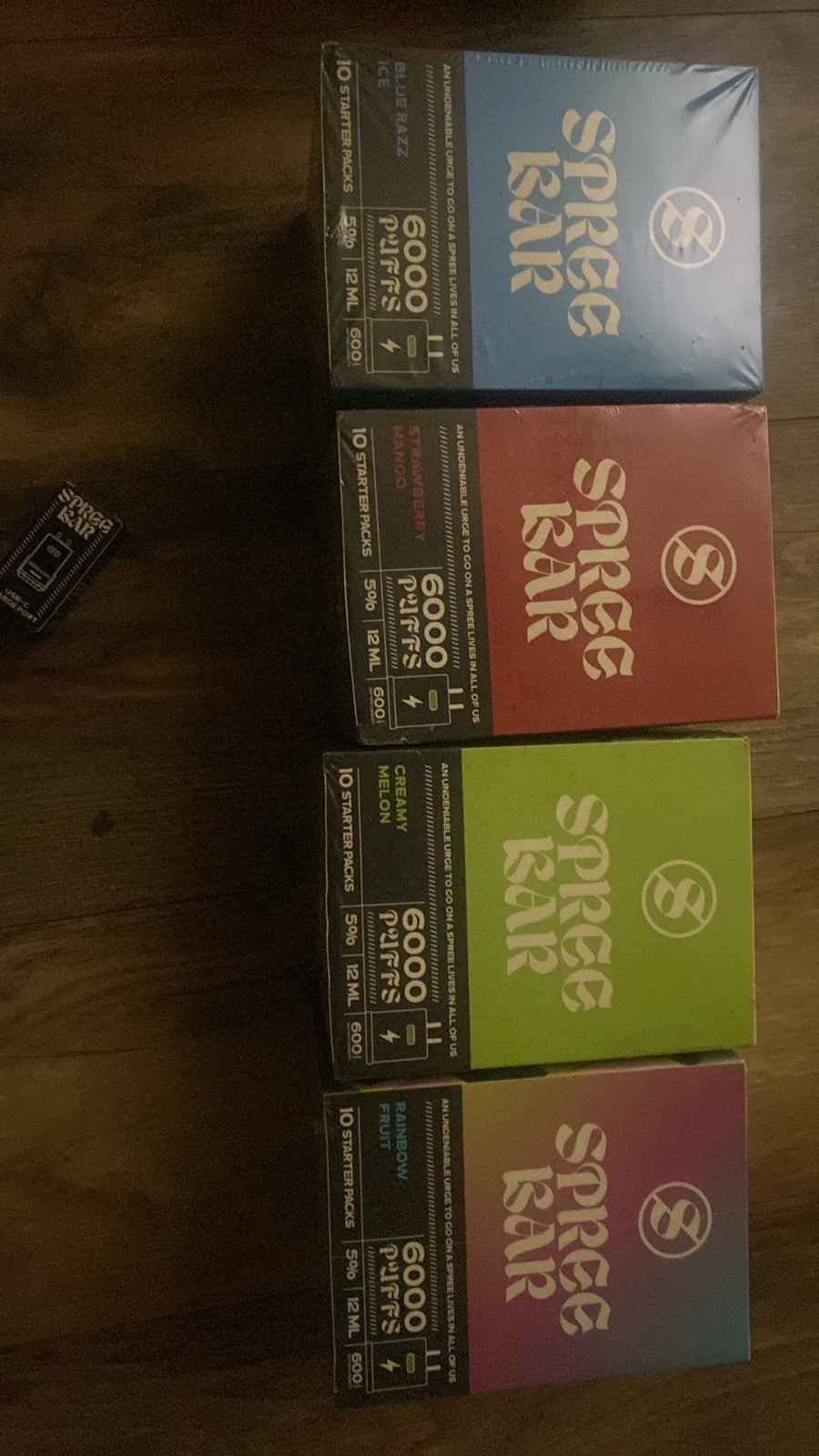 Spree a variety of different flavors, Spree a variety of different flavors,