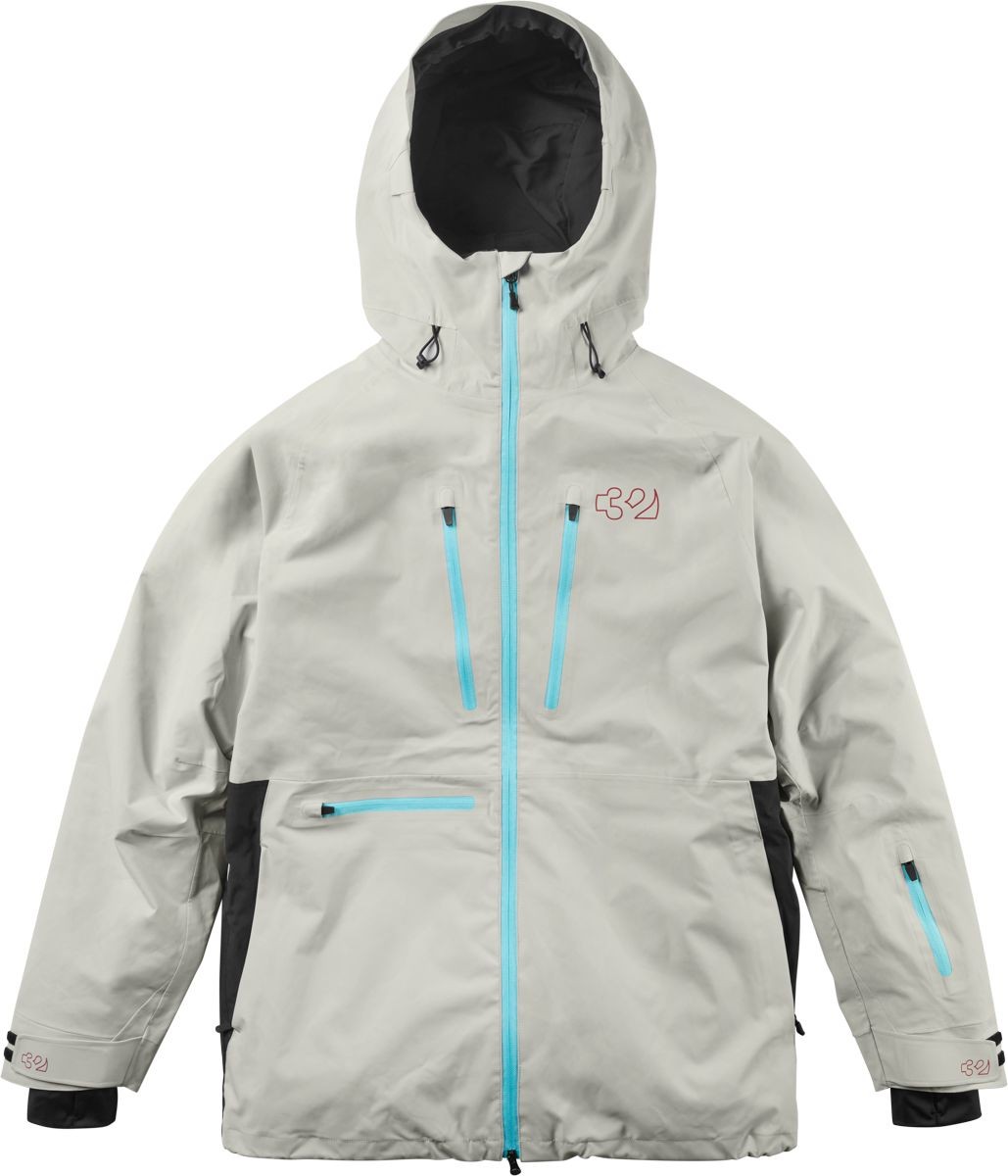 ThirtyTwo TM Recycled Men's Winter Jacket, Cement, Medium ThirtyTwo TM Recycled Men's Winter Jacket, Cement, Medium