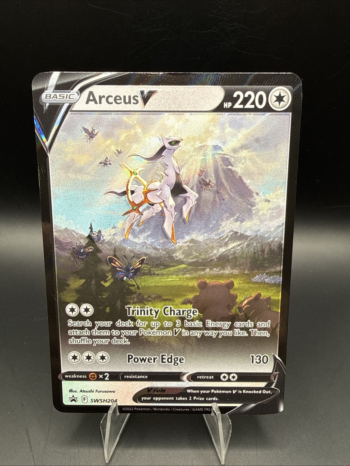 Arceus V SWSH204 SWSH: Sword & Shield Promo Cards Holo Arceus V SWSH204 SWSH: Sword & Shield Promo Cards Holo