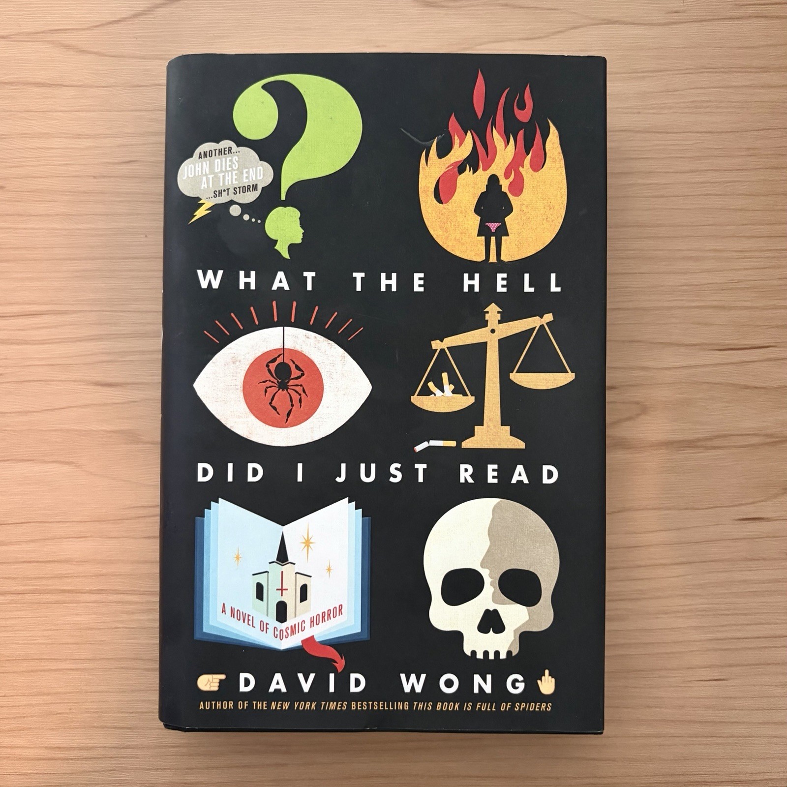 What the Hell Did I Just Read Cosmic Horror David Wong First Edition Hardcover What the Hell Did I Just Read Cosmic Horror David Wong First Edition Hardcover