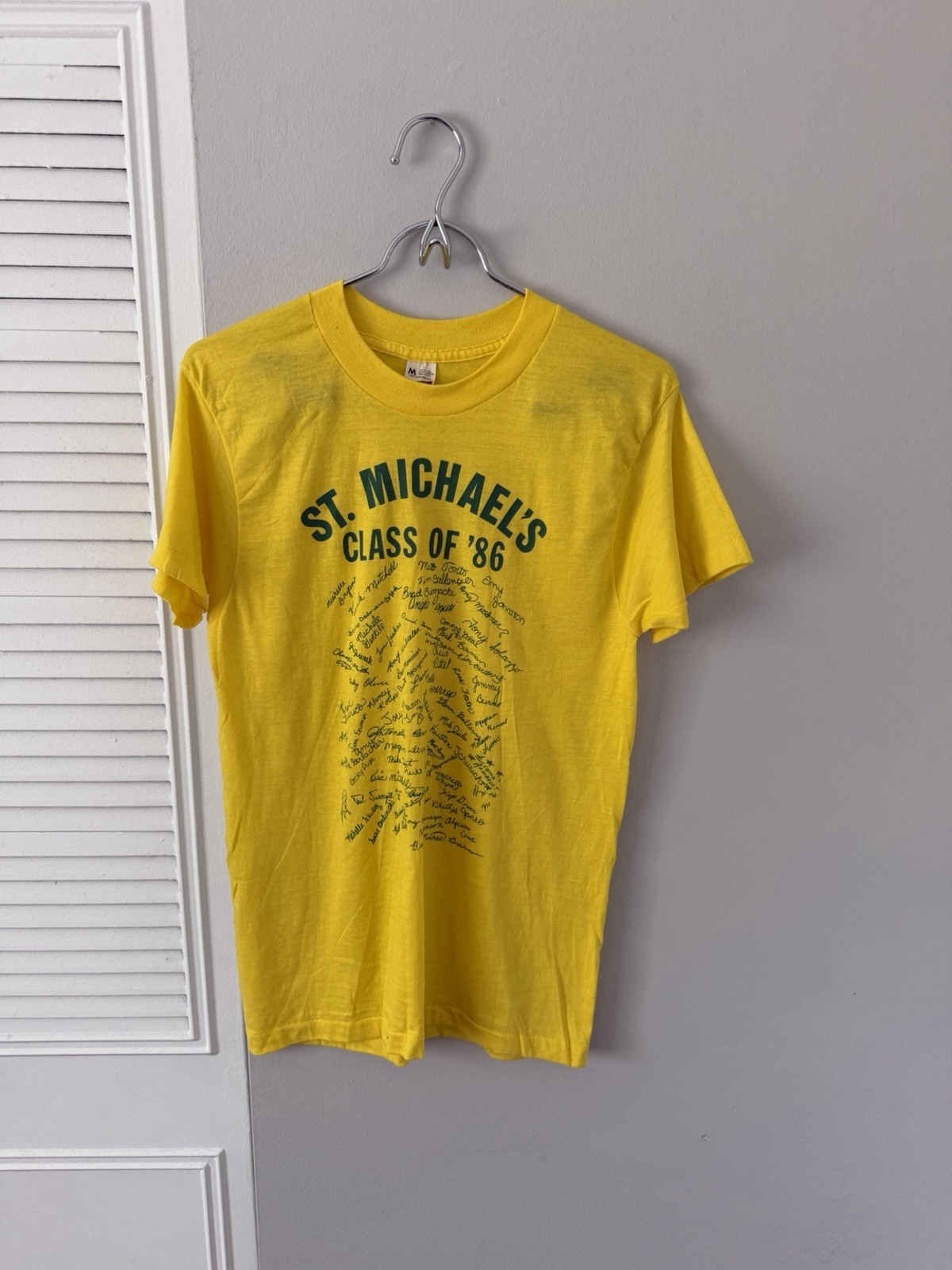VTG 80s St. Michaels Screen Stars T-Shirt M VTG 80s St. Michaels Screen Stars T-Shirt M