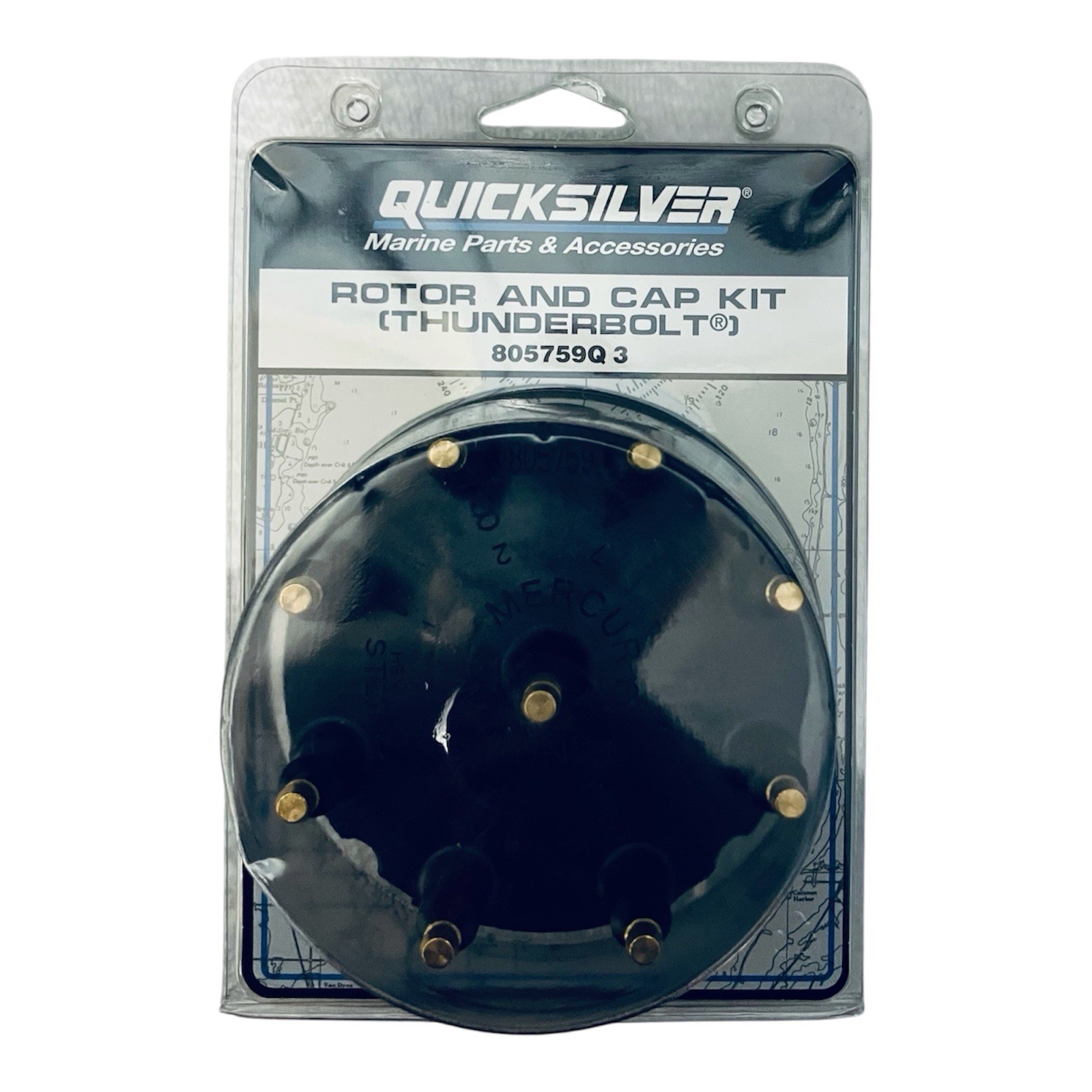 NEW GENUINE QUICKSILVER 805759Q3 Distributor Cap & Rotor Kit V8 Thunderbolt IV NEW GENUINE QUICKSILVER 805759Q3 Distributor Cap & Rotor Kit V8 Thunderbolt IV