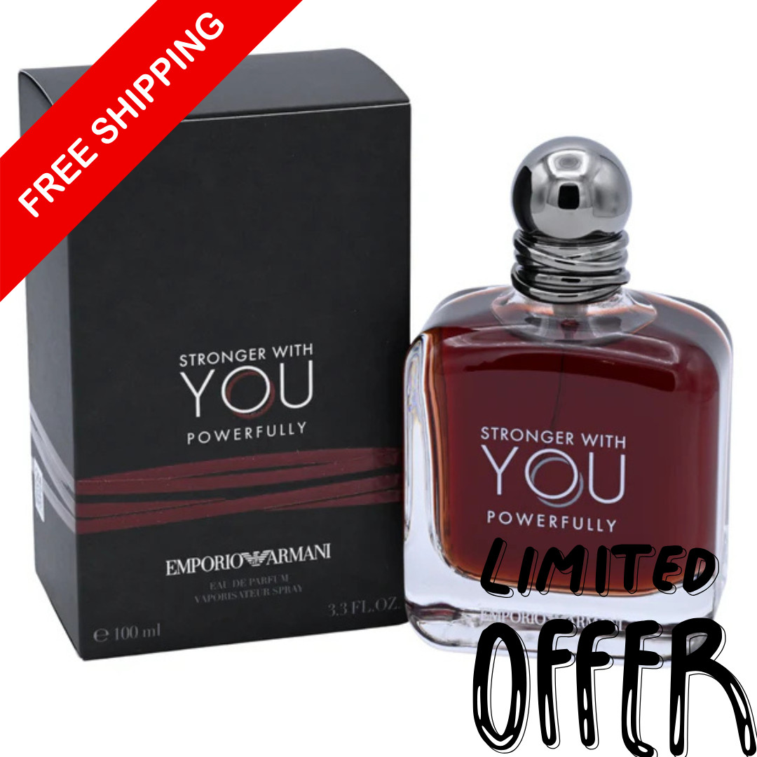 Stronger With You Powerfully Edp 3.3oz/100ml by Еmporio Armani, Sealed.