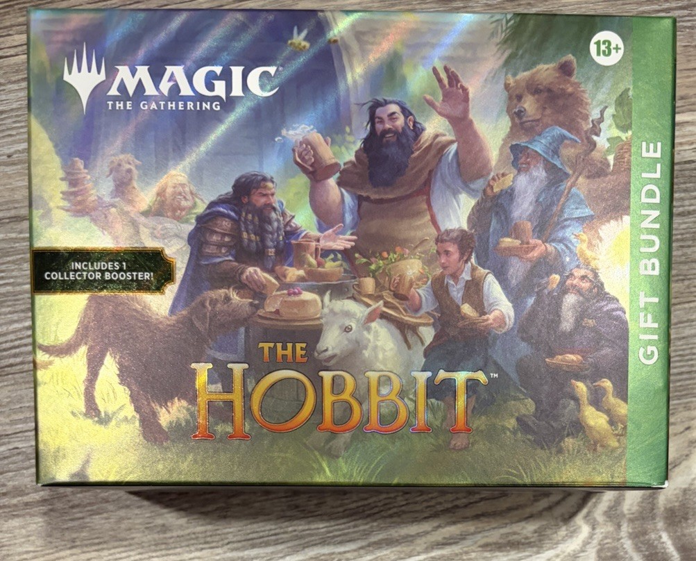 Magic The Gathering MTG The Hobbit Gift Bundle Factory Sealed New Rare IN HAND Magic The Gathering MTG The Hobbit Gift Bundle Factory Sealed New Rare IN HAND