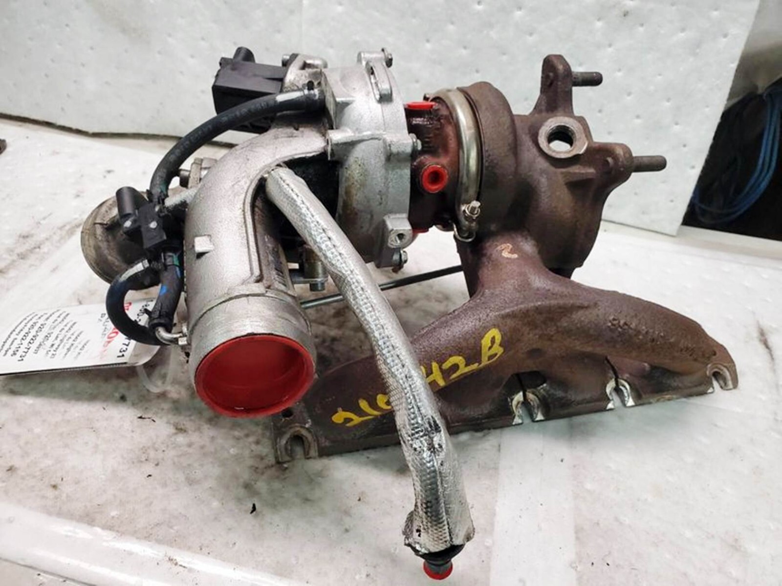 2010-2017 Volkswagen CC 2.0L Exhaust Manifold W/ Turbocharger Engine ID CBFA
