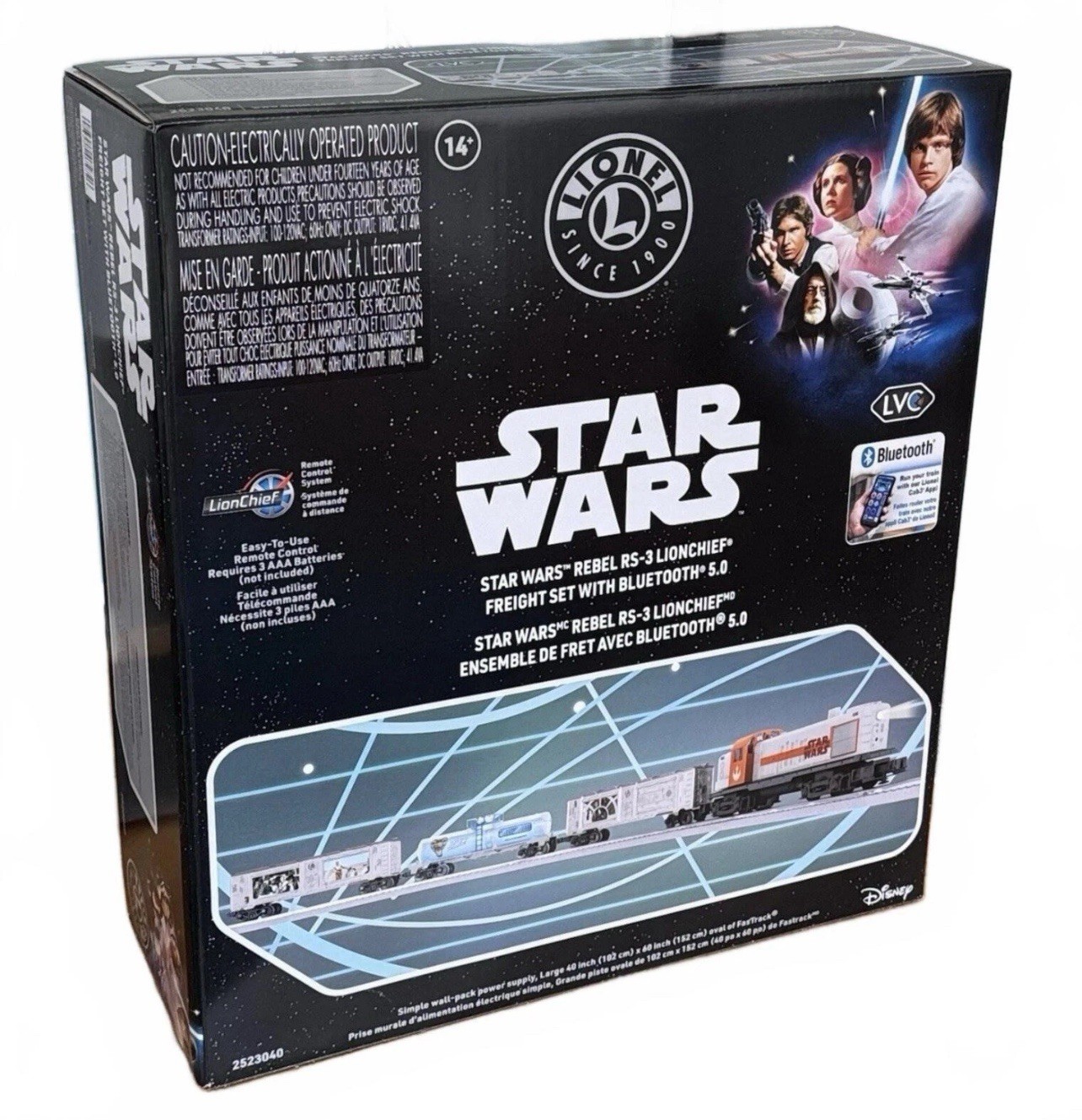 Lionel Star Wars Rebel RS-3 LionChief O Gauge Electric Train Set 2523040 NEW
