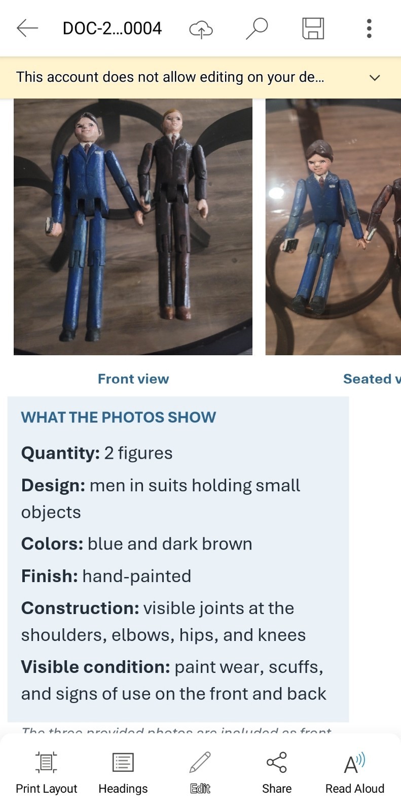 Vintage Wooden Articulated toys, this are especial toys that sold for $80 & up. Vintage Wooden Articulated toys, this are especial toys that sold for $80 & up.