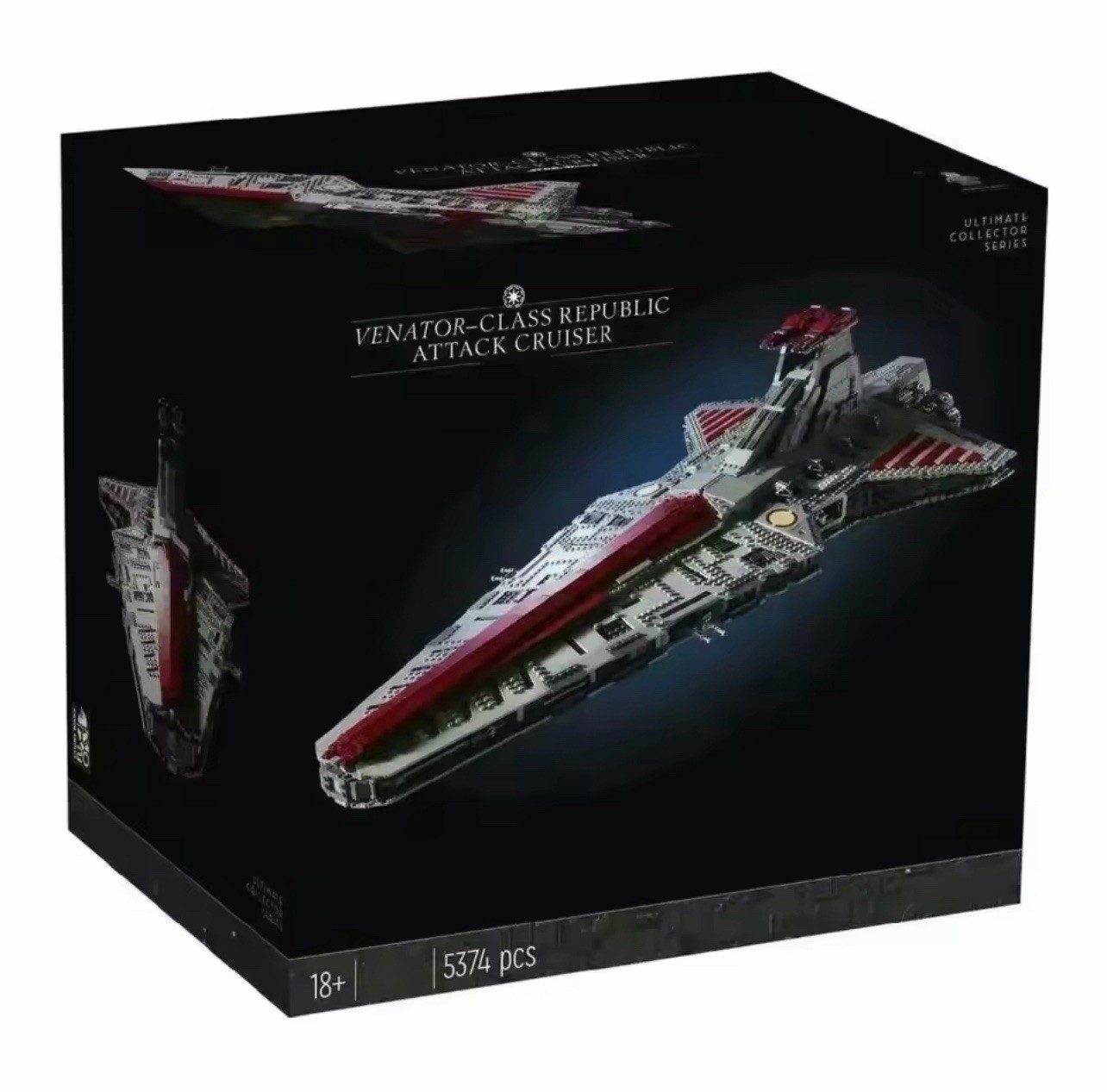Replica Of Venator-Class Republic Attack Cruiser #75367 5374 pcs (PRE-ORDER) Replica Of Venator-Class Republic Attack Cruiser #75367 5374 pcs (PRE-ORDER)