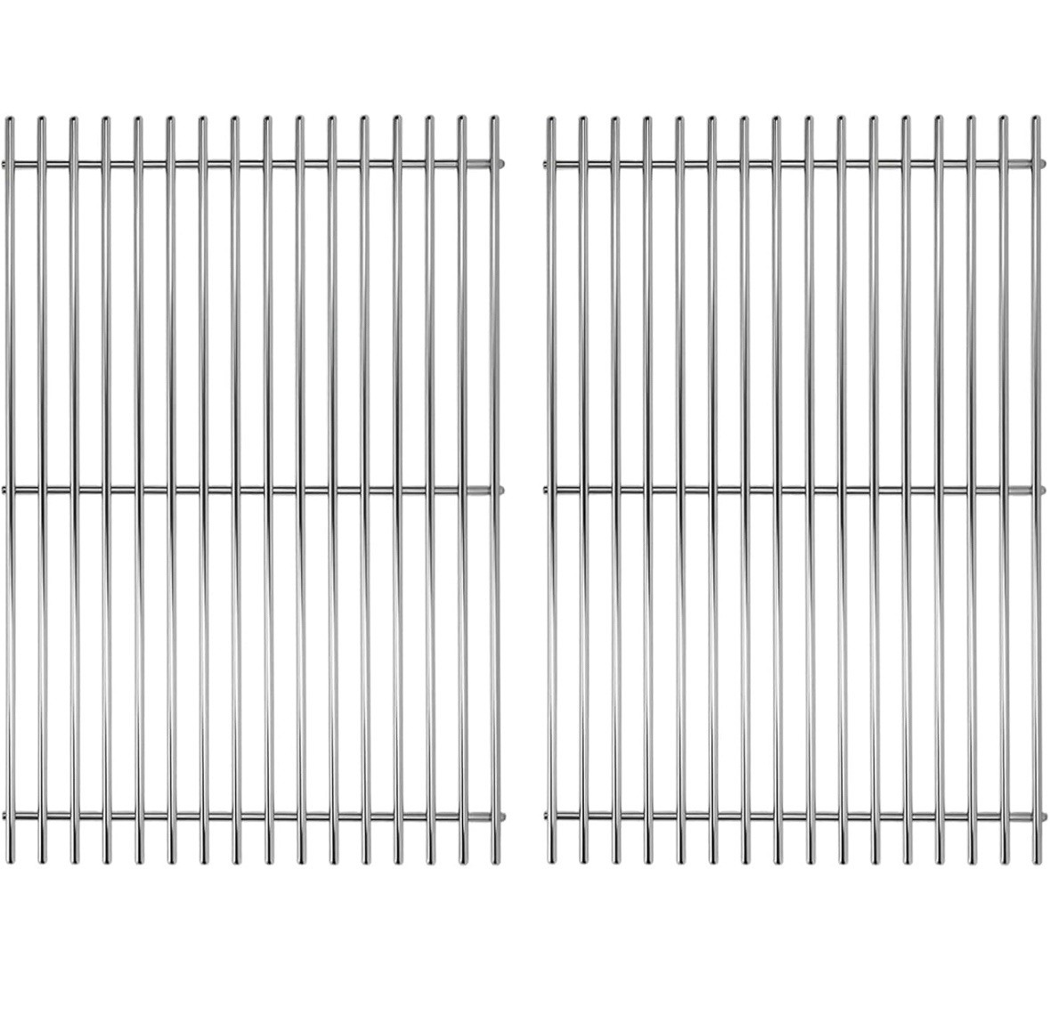 2pcs Stainless Steel Cooking Grates for Weber, 17.5\'\' x 23.8\'\' | Grill 2pcs Stainless Steel Cooking Grates for Weber, 17.5\'\' x 23.8\'\' | Grill