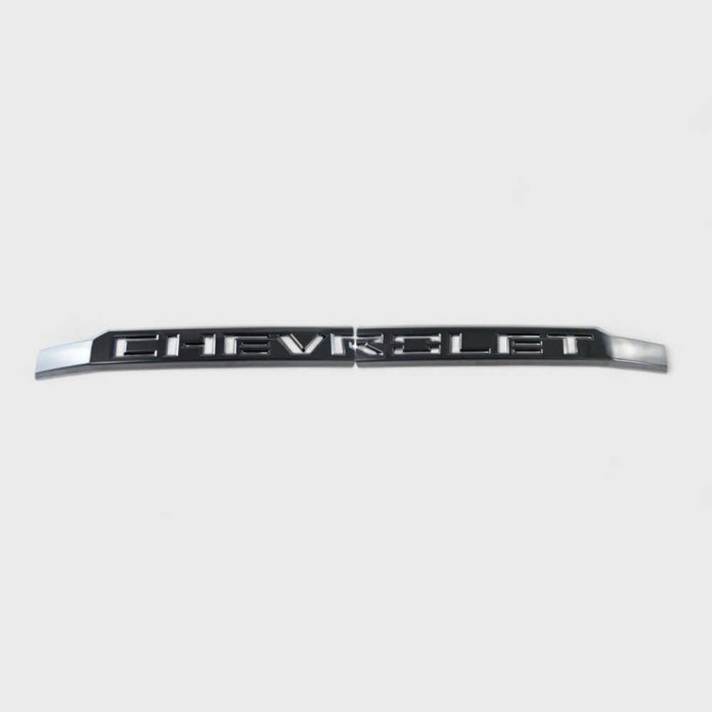 Trim Illusion ABS6593BLK Black Front Grille Overlay 19-21 Silverado 1500 Custom