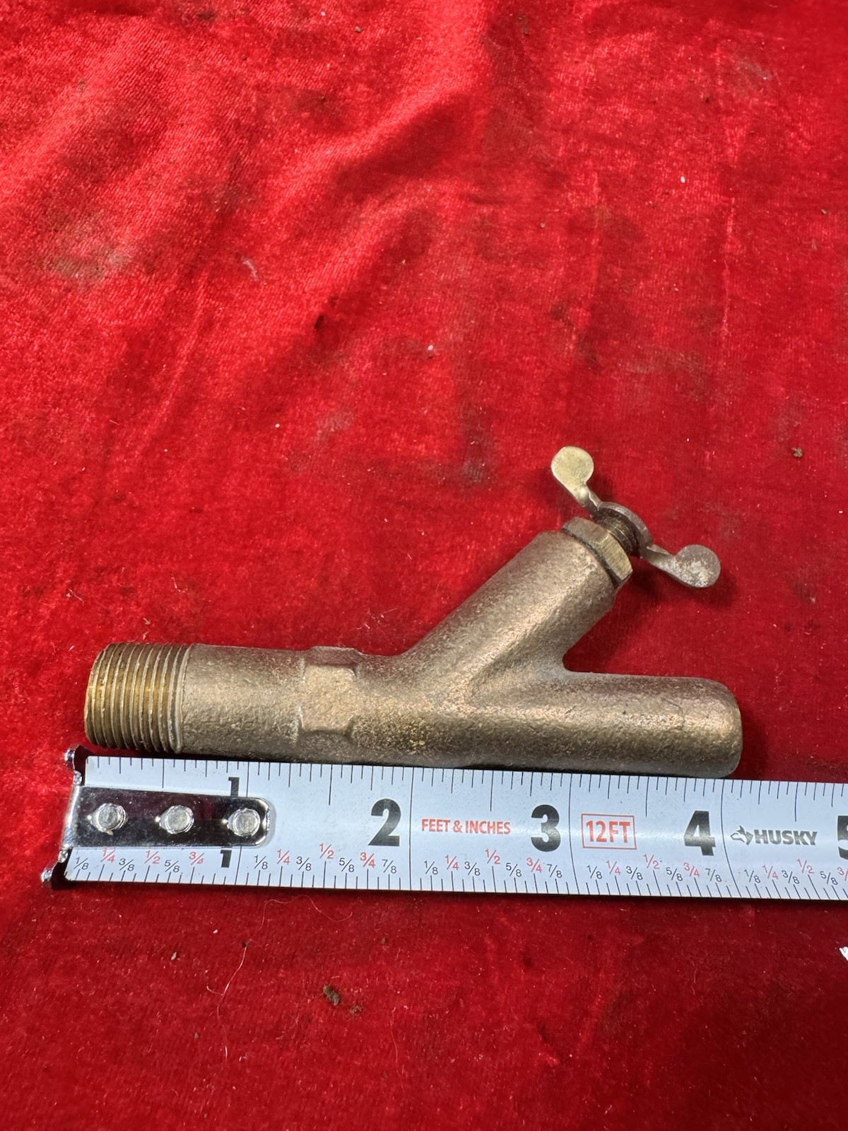 1937-1954 Chevrolet 216 235 Original Accessory Heater Shutoff Valve 1939 1941 48