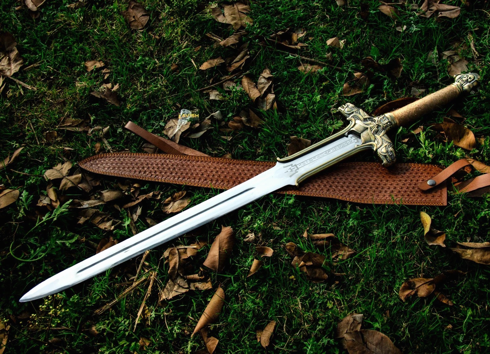 Conan the Barbarian Sword – Real Full Tang Atlantean Medieval Swords Replica Conan the Barbarian Sword – Real Full Tang Atlantean Medieval Swords Replica