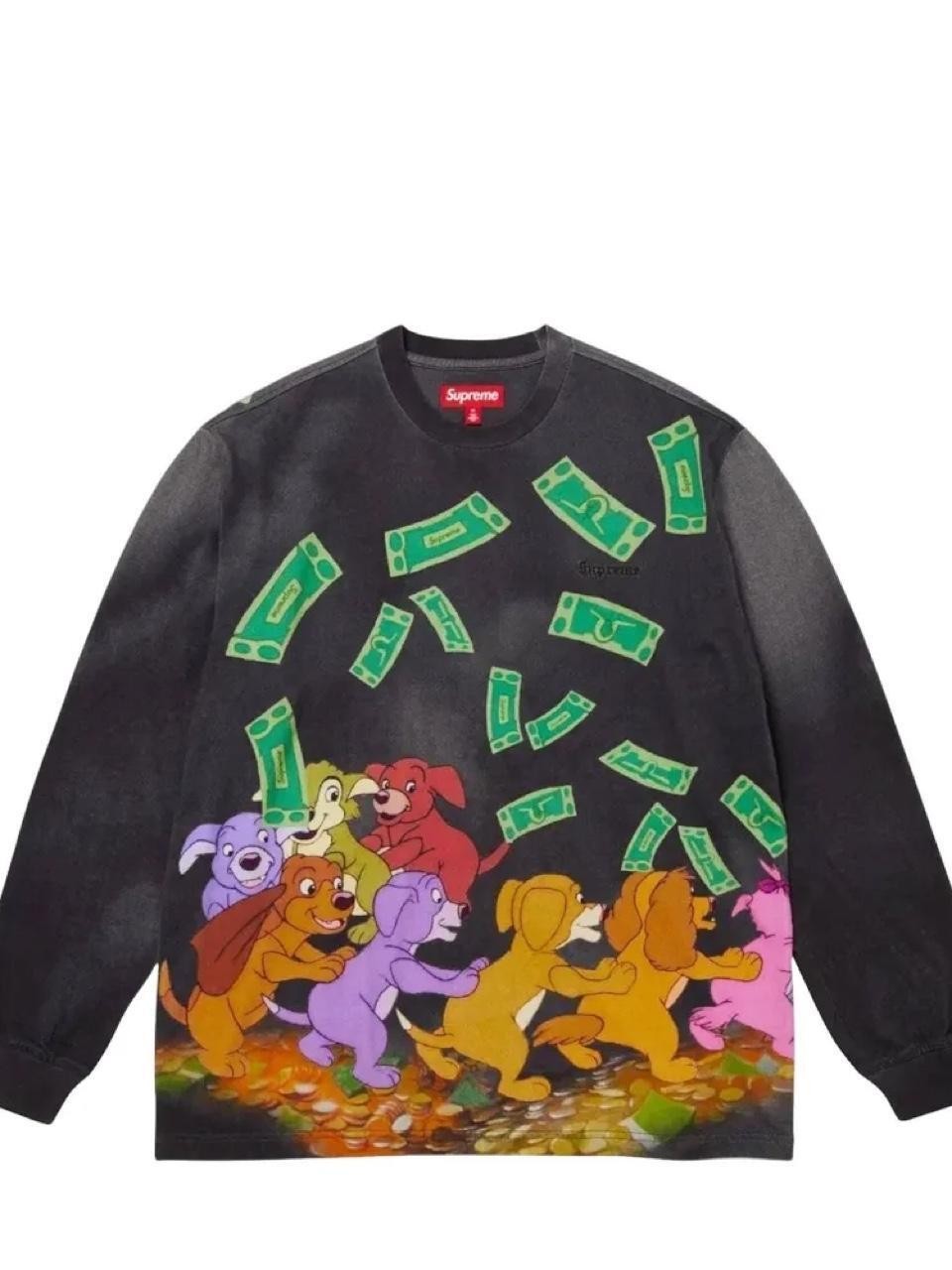Brand New Long Sleeve Supreme Shirt - All dogs go to heaven Brand New Long Sleeve Supreme Shirt - All dogs go to heaven