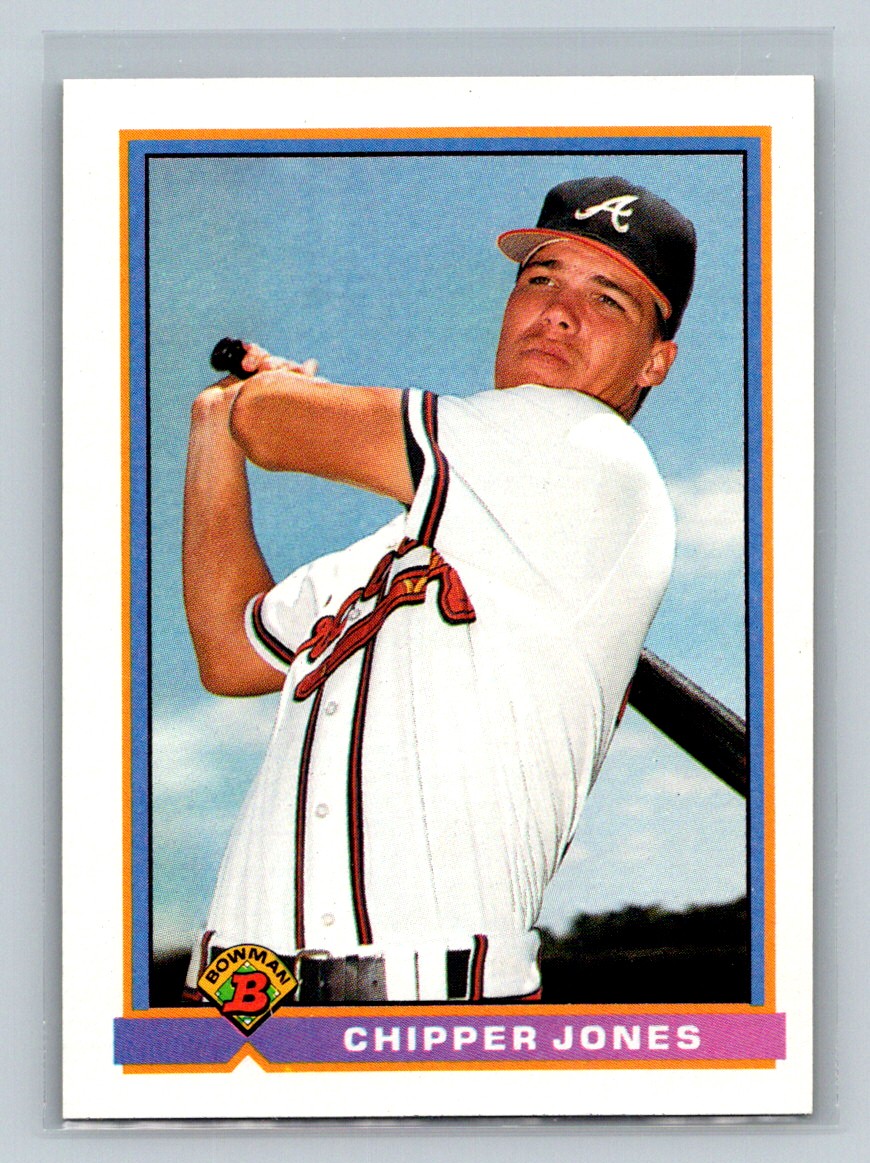 1991 Bowman #569 Chipper Jones