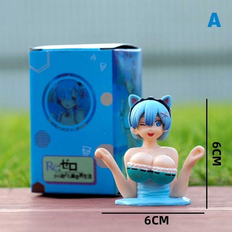 Kanako Kawaii Anime Girl Car Dashboard PVC Figurine Cute Cartoon Ornament 2026