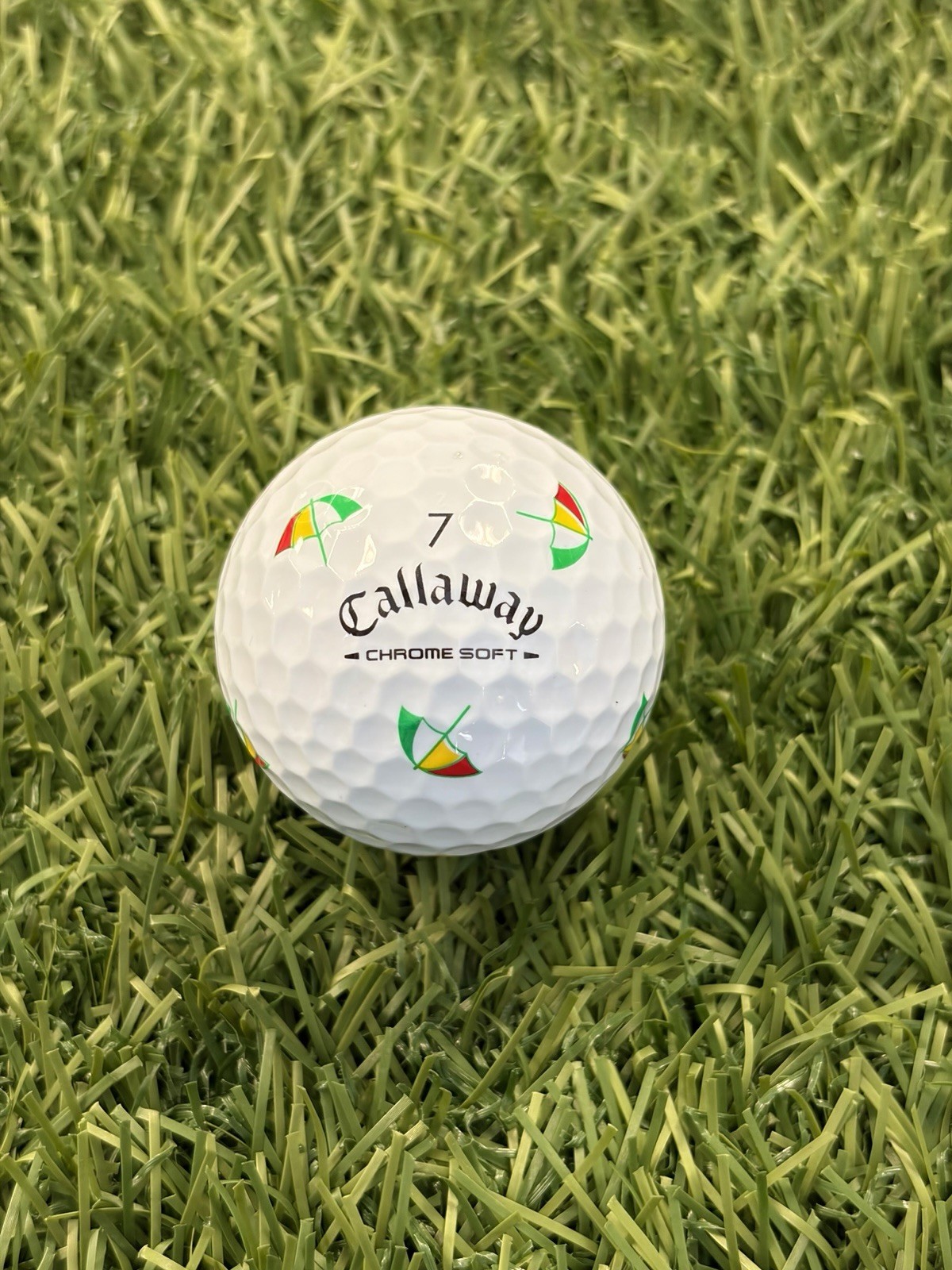VERY RARE BAY HILL LOGOED CALLAWAY CHROME SOFT GOLF BALL VERY RARE BAY HILL LOGOED CALLAWAY CHROME SOFT GOLF BALL