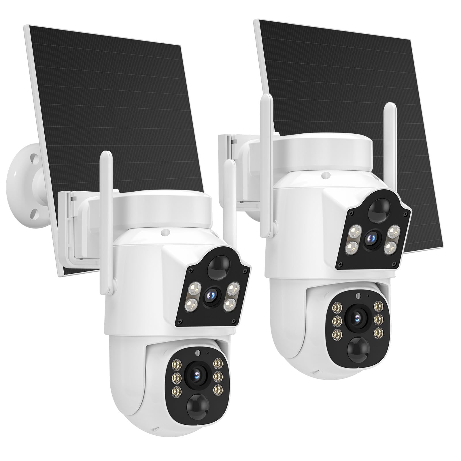 Hiseeu Solar Camera Outdoor 4MP Dual Lens Wireless Home Security Camera Hiseeu Solar Camera Outdoor 4MP Dual Lens Wireless Home Security Camera