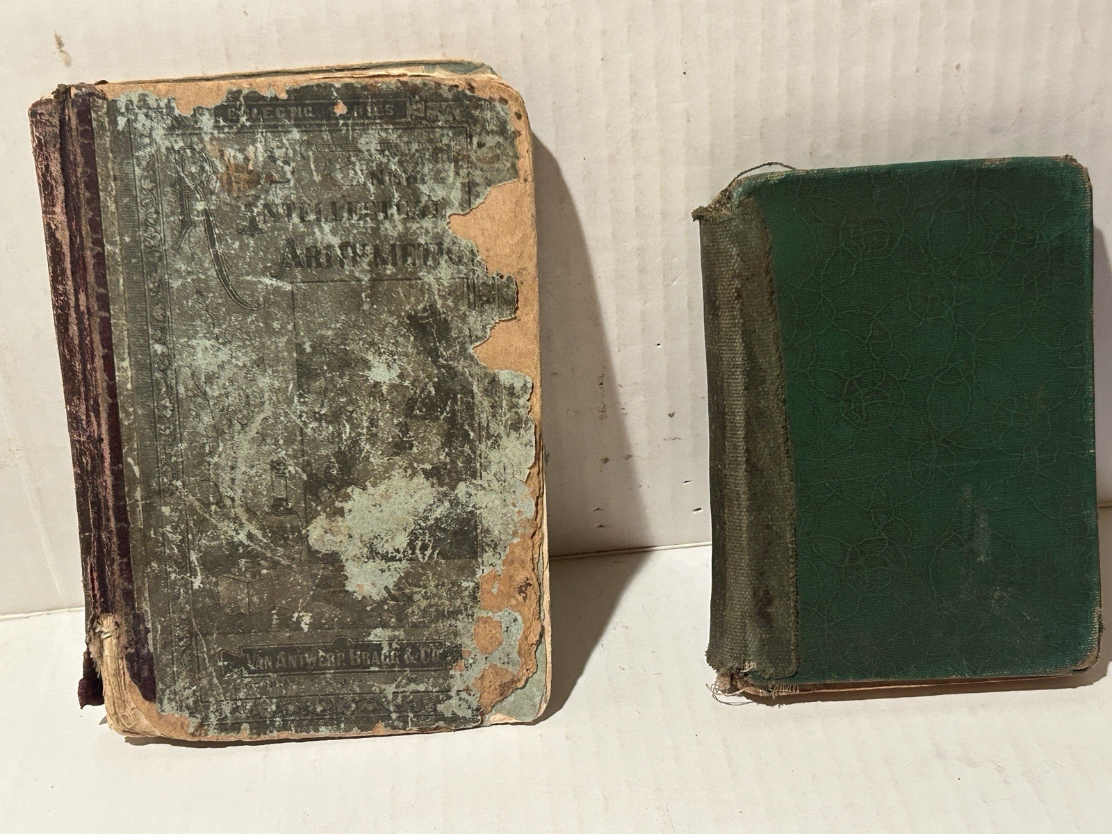 LOT  (2) EARLY 1900s books | Tiggy Winkle/Ray s New Intellectual Arithmetic FAIR