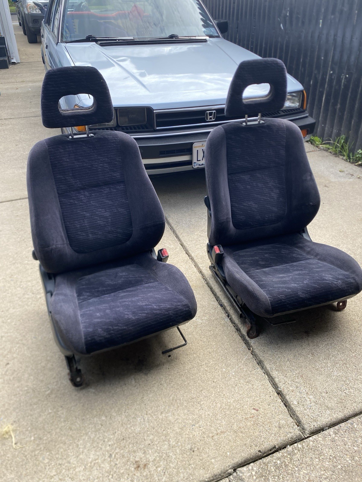 94-01 Acura Integra GSR Front Seats DC2 Coupe Confetti Pair PICKUP OEM RS LS GS