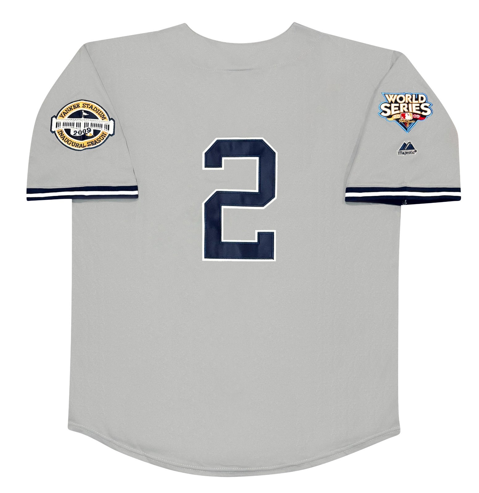 Derek Jeter 2009 New York Yankees World Series Road Jersey Men's (L-XL) Derek Jeter 2009 New York Yankees World Series Road Jersey Men's (L-XL)