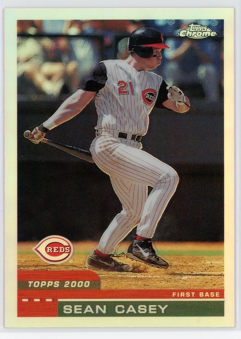 2000 Topps Chrome Sean Casey Refractor #430 Cincinnati Reds