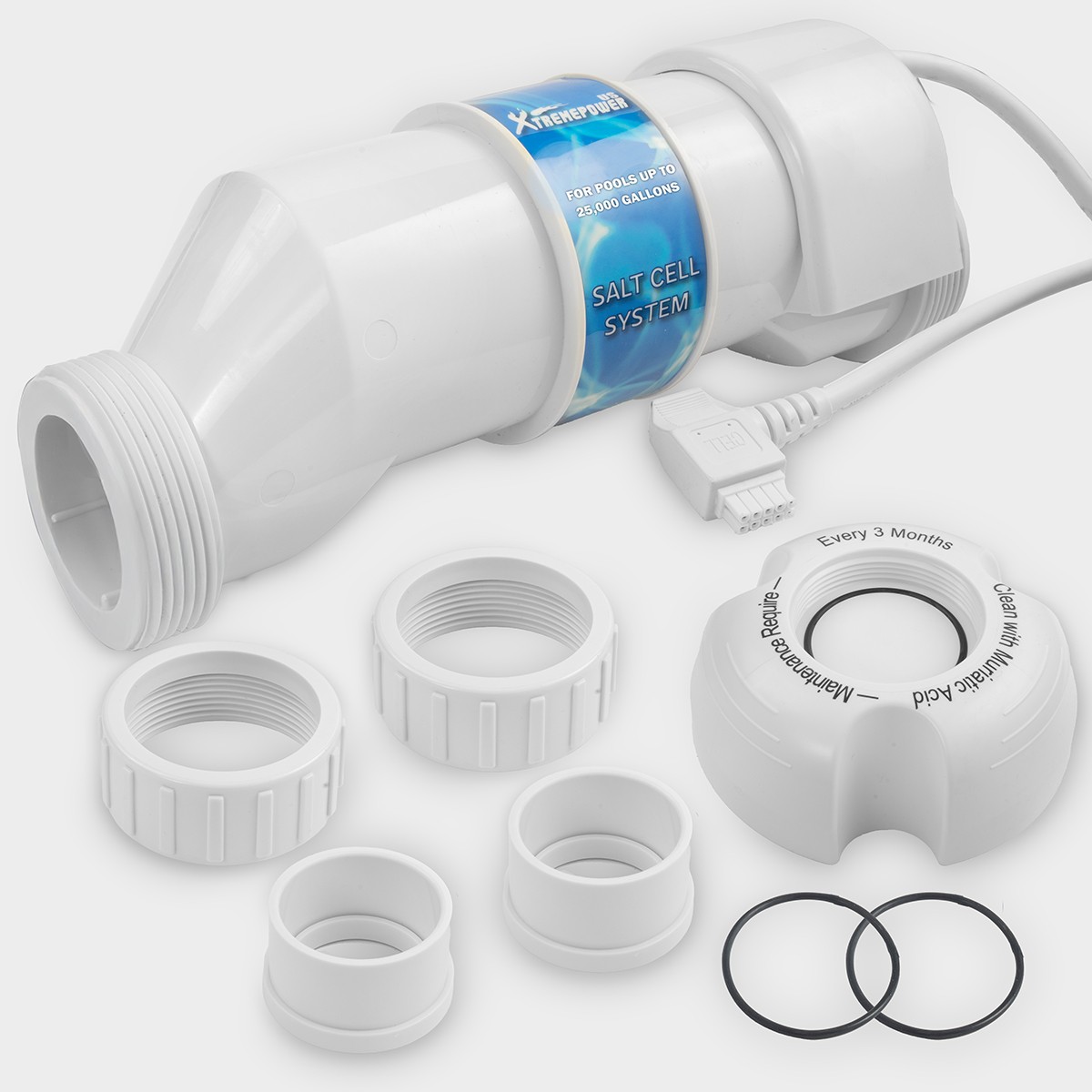 XtremepowerUS Universal Cell Plate Replacement Cell Salt Chlorination 25k Pool XtremepowerUS Universal Cell Plate Replacement Cell Salt Chlorination 25k Pool