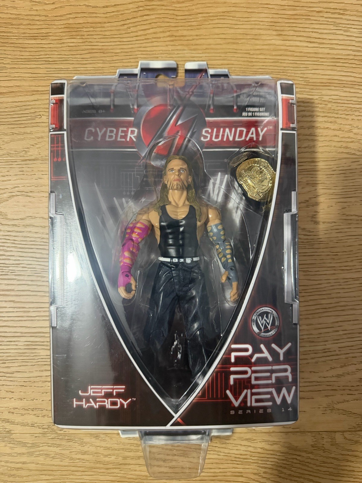 2007 WWE Jakks Pacific Ruthless Aggression Series 14 Cyber Sunday Jeff Hardy 2007 WWE Jakks Pacific Ruthless Aggression Series 14 Cyber Sunday Jeff Hardy