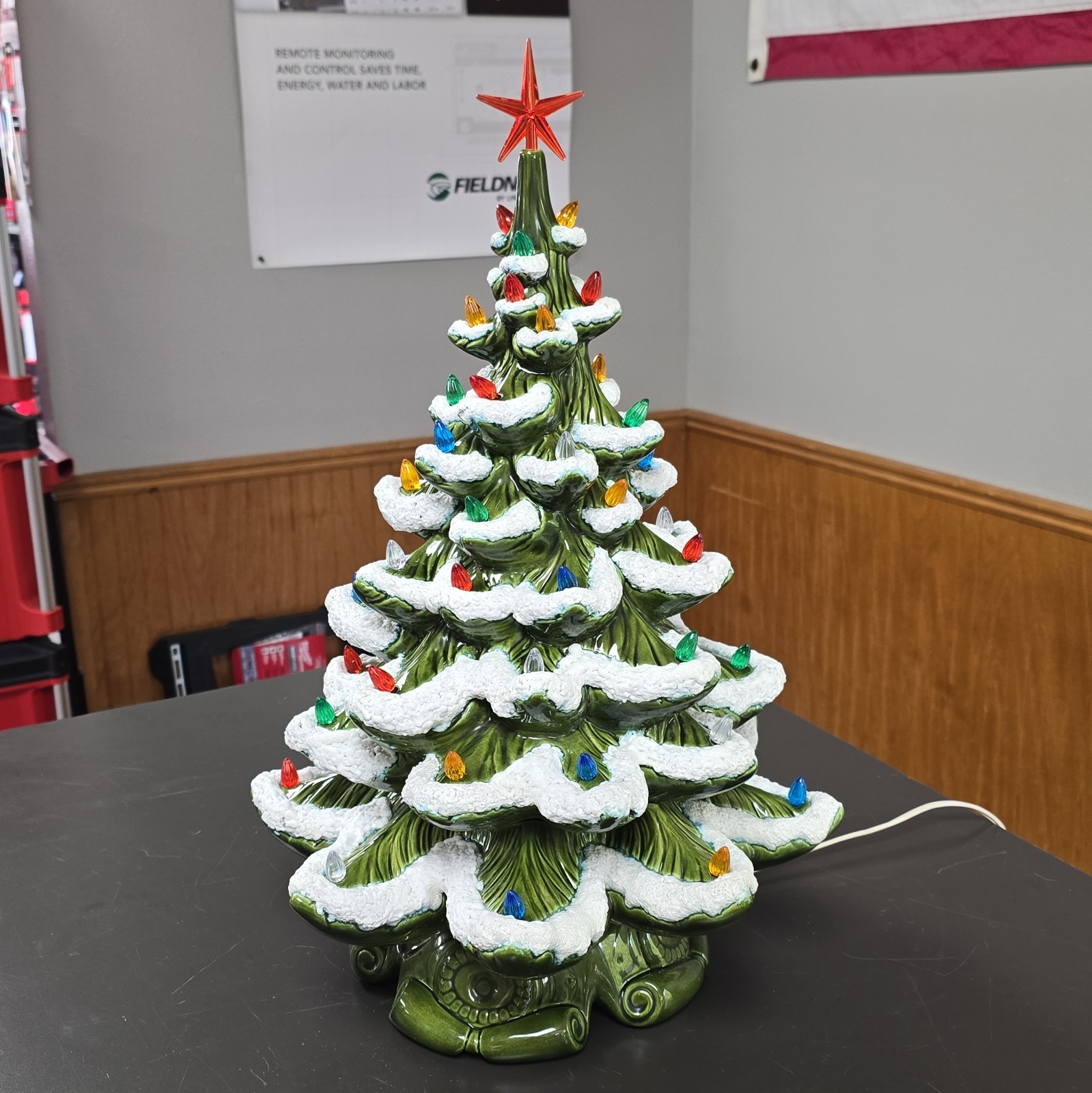 Vintage Atlantic Mold Ceramic Christmas Tree 21 Vintage Atlantic Mold Ceramic Christmas Tree 21
