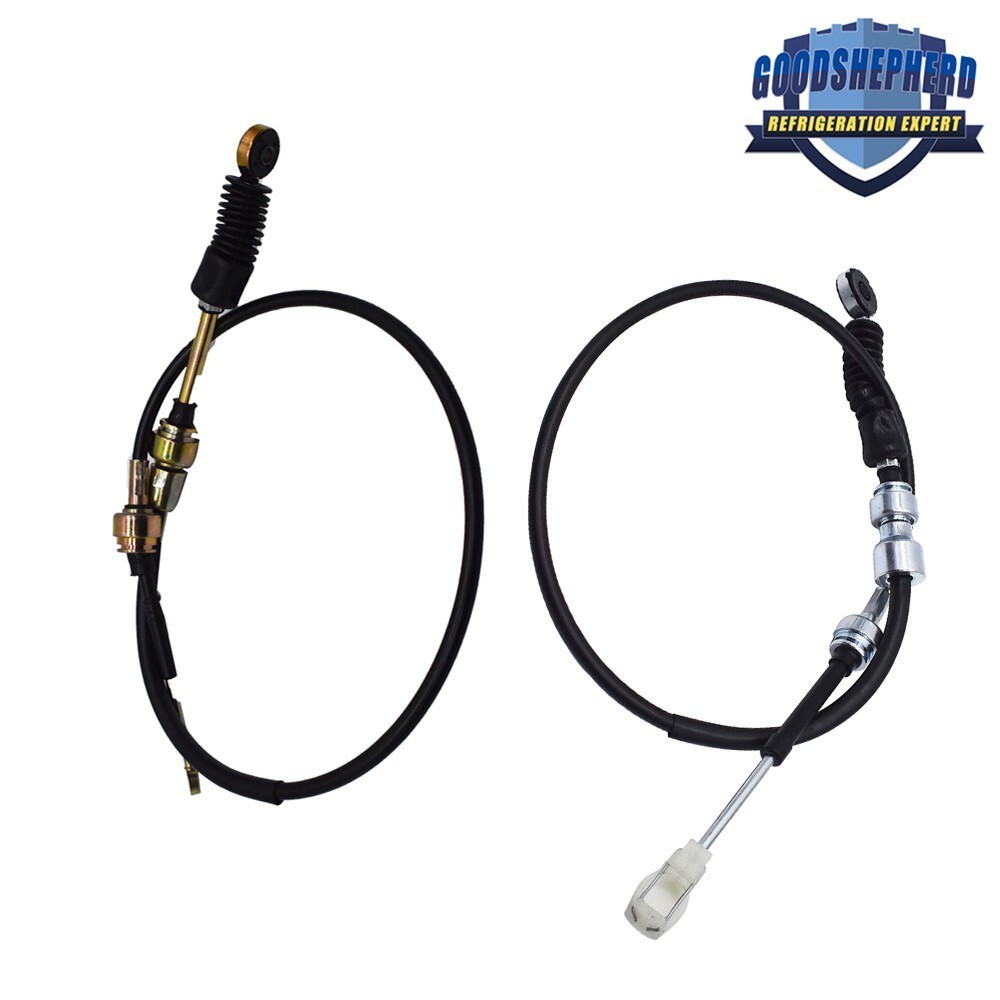 2Pcs Manual Transmission Shift Control Cable For 96-00 Toyota RAV4 2.0L 2/4-Door 2Pcs Manual Transmission Shift Control Cable For 96-00 Toyota RAV4 2.0L 2/4-Door