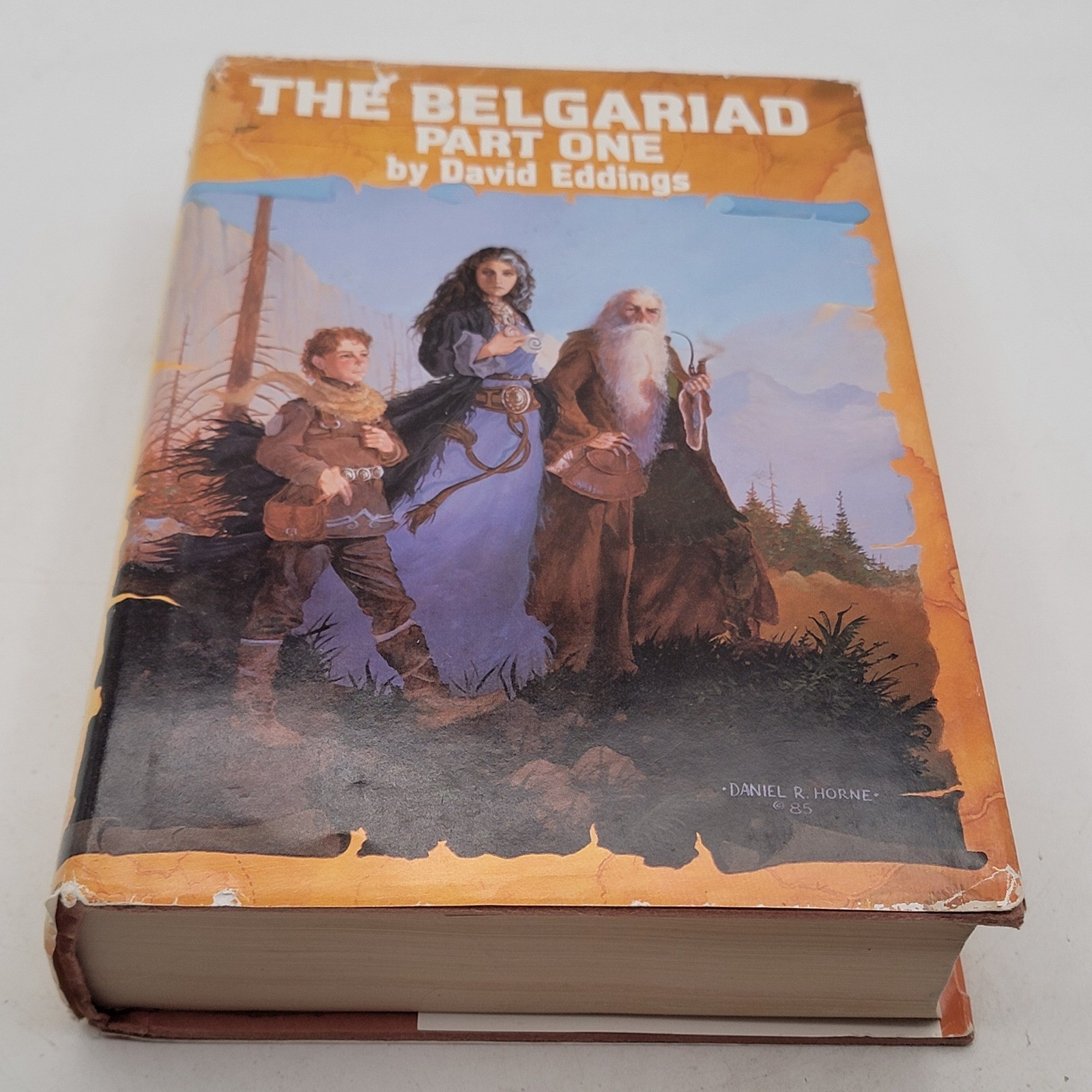 David Eddings The Belgariad Part One Hardcover SFBC 1st 3 Books Fair