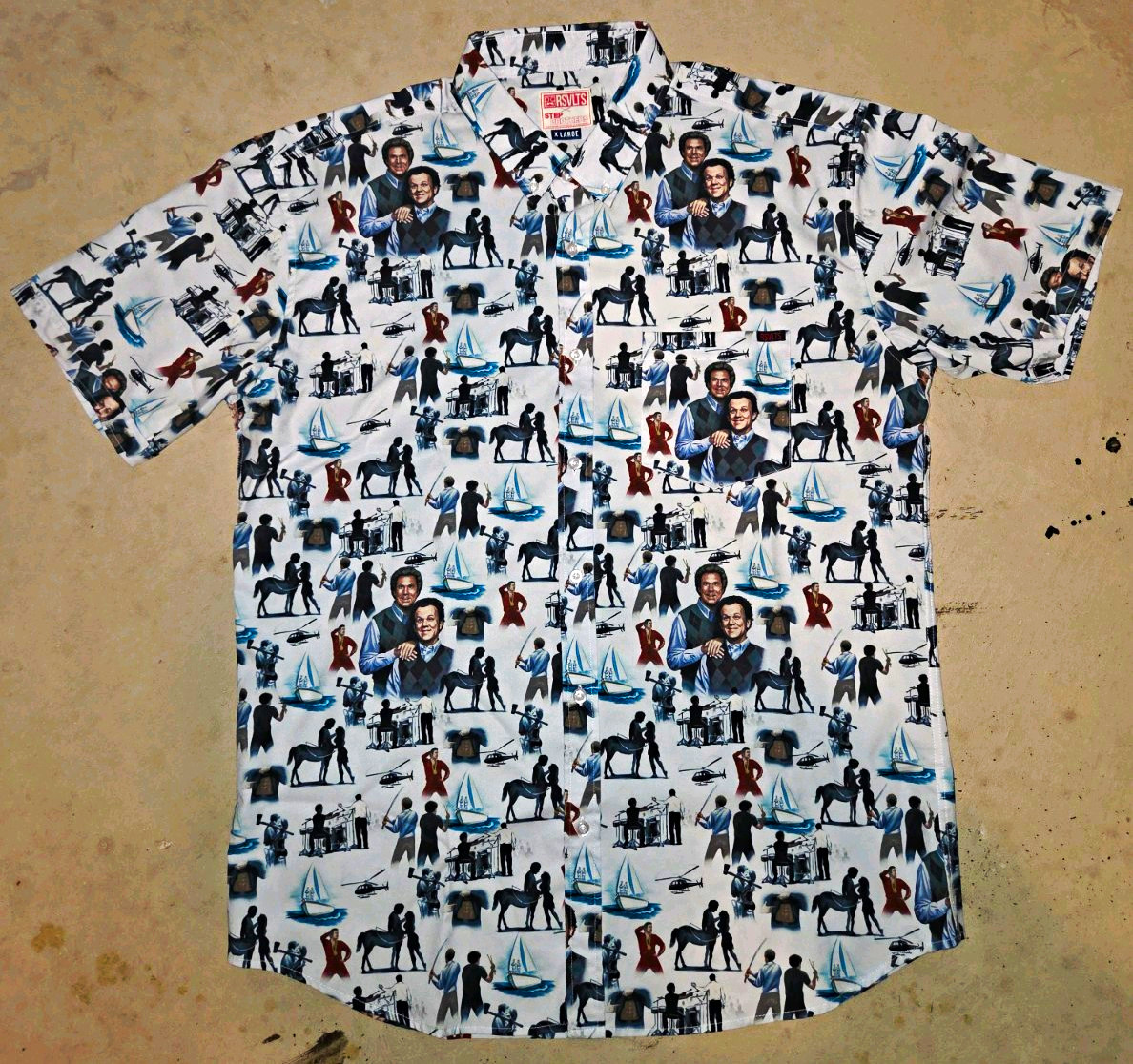 RSVLTS Step Brothers Button Shirt RSVLTS Step Brothers Button Shirt