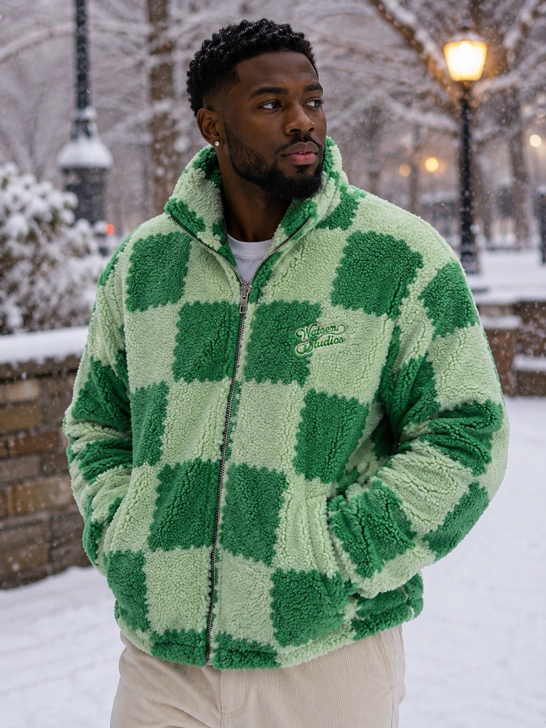 NWT Watson Studios Sherpa jacket in spearmint size M NWT Watson Studios Sherpa jacket in spearmint size M