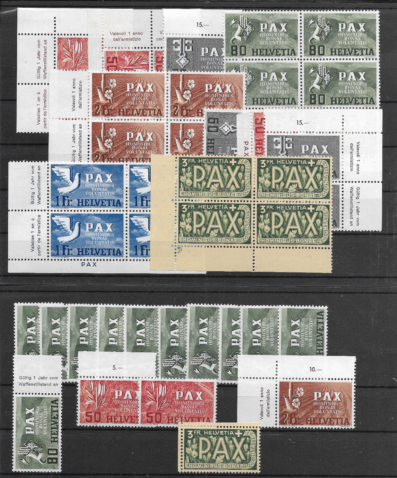 SWITZERLAND @ 1945 GOOD  MNH  PAX   NICE PRICED  @ZW.42