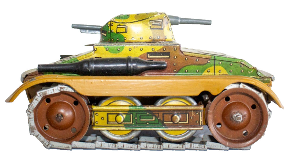 1930's Post-WWI German ARNOLD #690 Medium Clockwork Tank