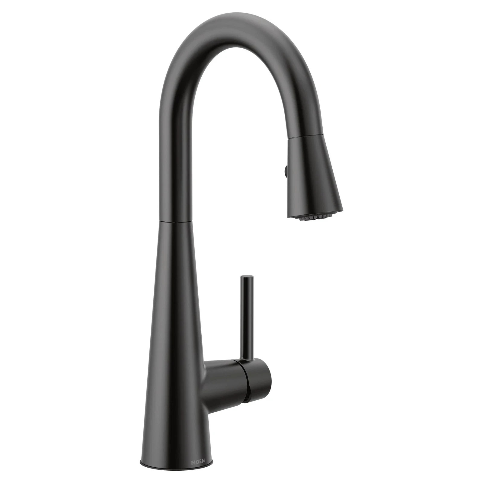 Moen Sleek 1.5 GPM Single Hole Pull Down Bar Faucet 7664BL Moen Sleek 1.5 GPM Single Hole Pull Down Bar Faucet 7664BL
