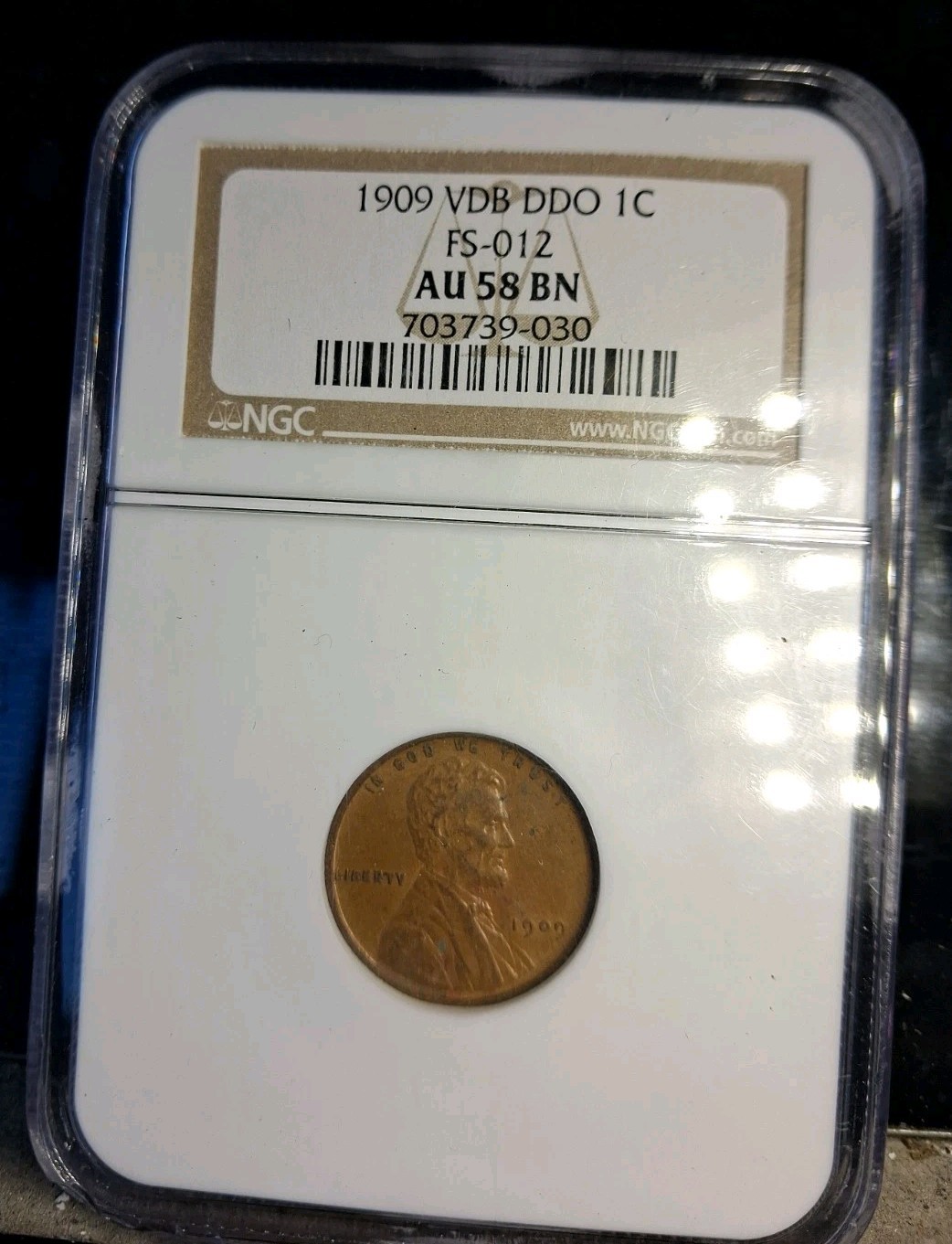 1909 VDB DDO FS-012 AU58 NGC 1909 VDB DDO FS-012 AU58 NGC