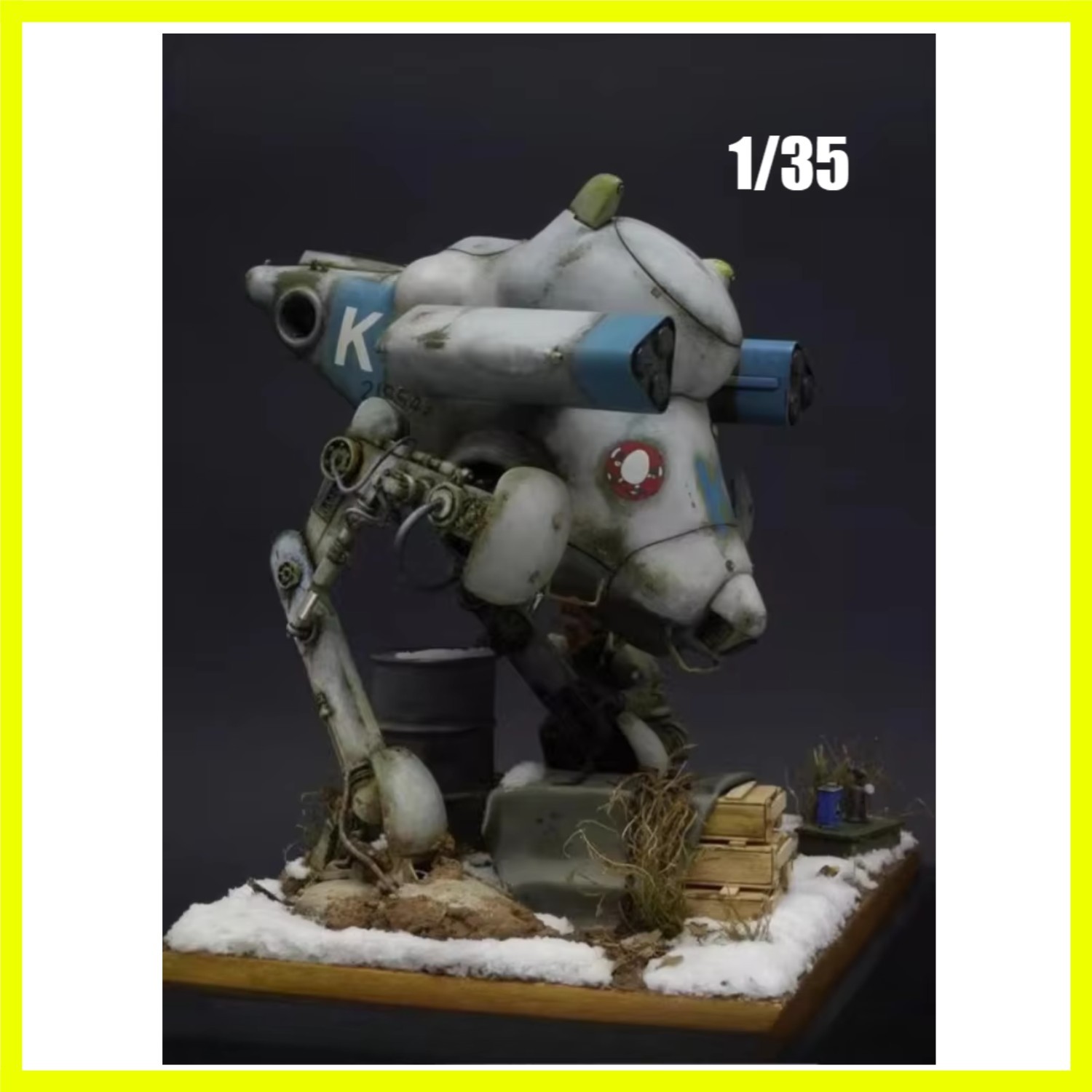 1/35 Casting Resin Model Assembly Kit, GK, Bipedal Mecha, Unpainted 1/35 Casting Resin Model Assembly Kit, GK, Bipedal Mecha, Unpainted