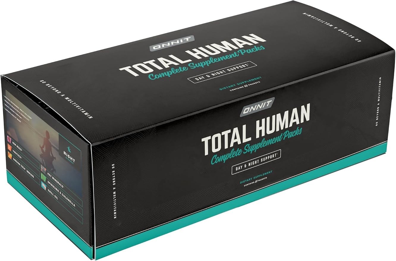 ONNIT Total Human Day & night Supplement packs - ( 30 / Count) - NEW ONNIT Total Human Day & night Supplement packs - ( 30 / Count) - NEW