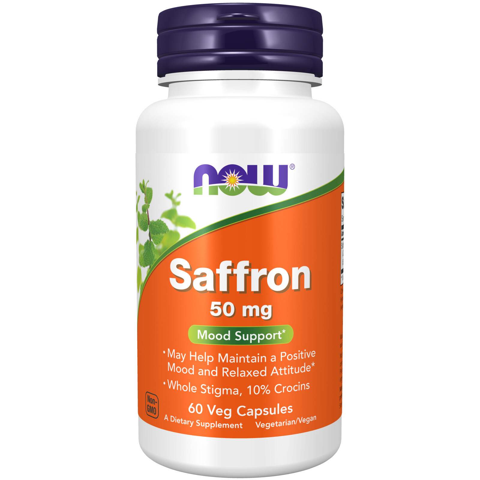 NOW FOODS Saffron 50 mg 60 Veg Capsules NOW FOODS Saffron 50 mg 60 Veg Capsules