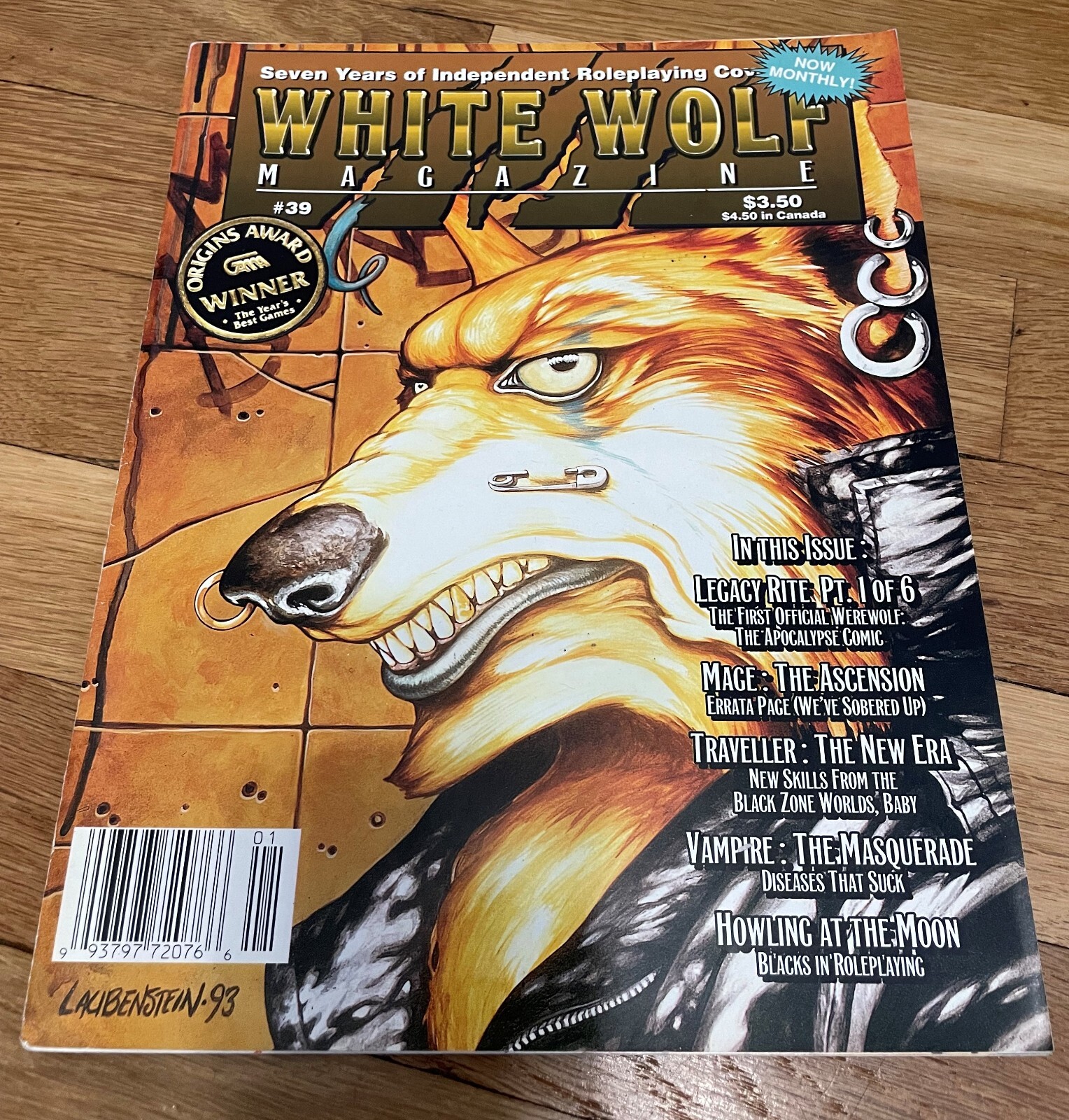 White Wolf Magazine 39 Traveller, Vampire The Masquerade White Wolf Magazine 39 Traveller, Vampire The Masquerade