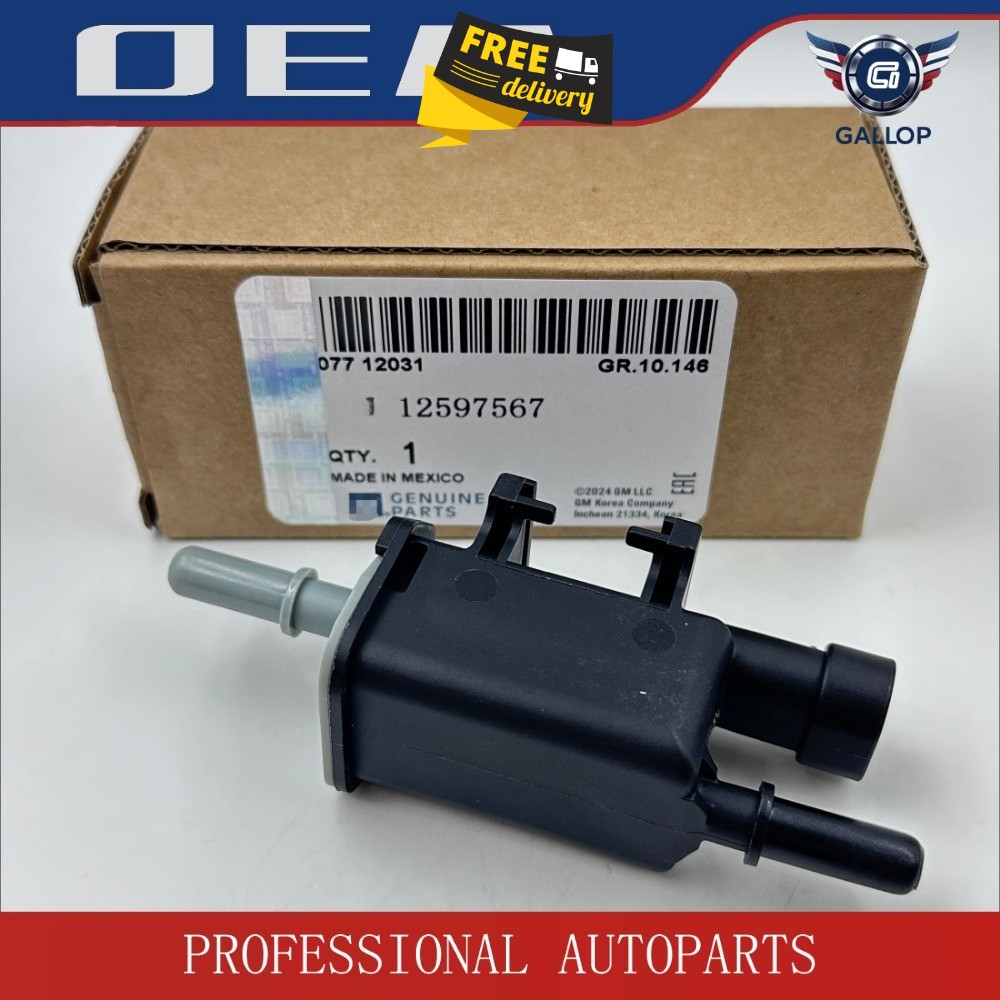 AC DELCO 214-1680 Vapor Canister Purge Valve Emission Solenoid Chevy GM 12597657
